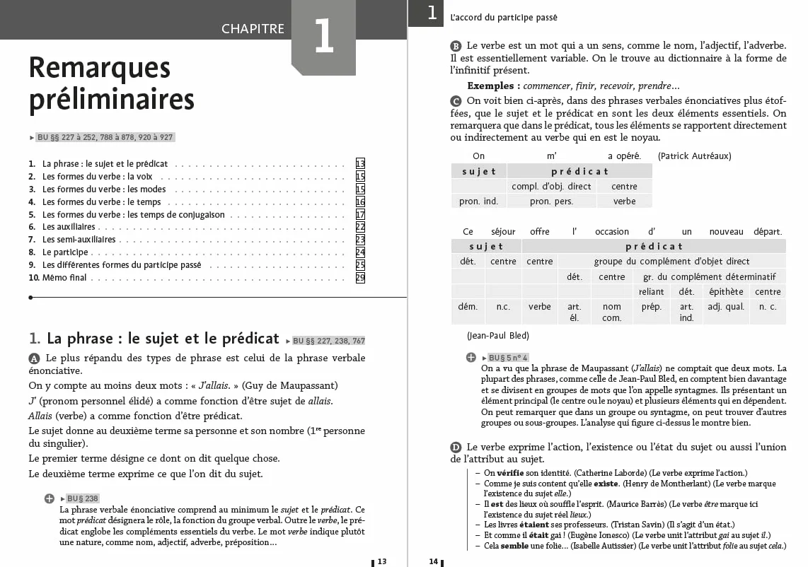 L'accord du participe passé: Règles et exercices