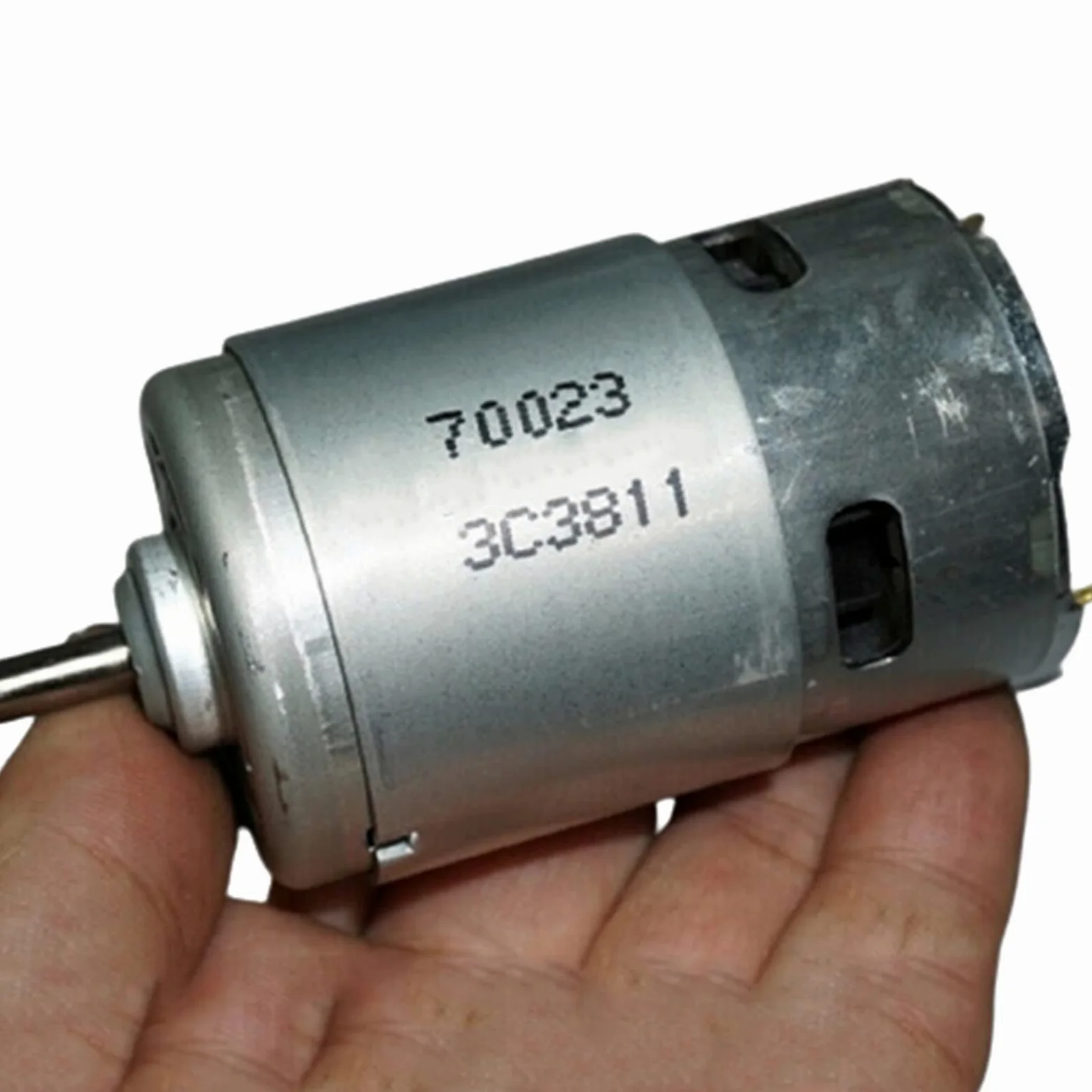 PYouo-DC silnik "zrób to sam". Elektryczny silnik do wkrętarki, DC 12 V-18 V 17000 obr./min, silnik RS775 z wentylatorem chłodzącym, szczotka węglowa o dużej prędkości, narzędzia elektryczne