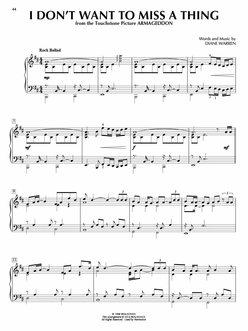 Romantic Film Music: 40 Great Arrangements for Piano Solo