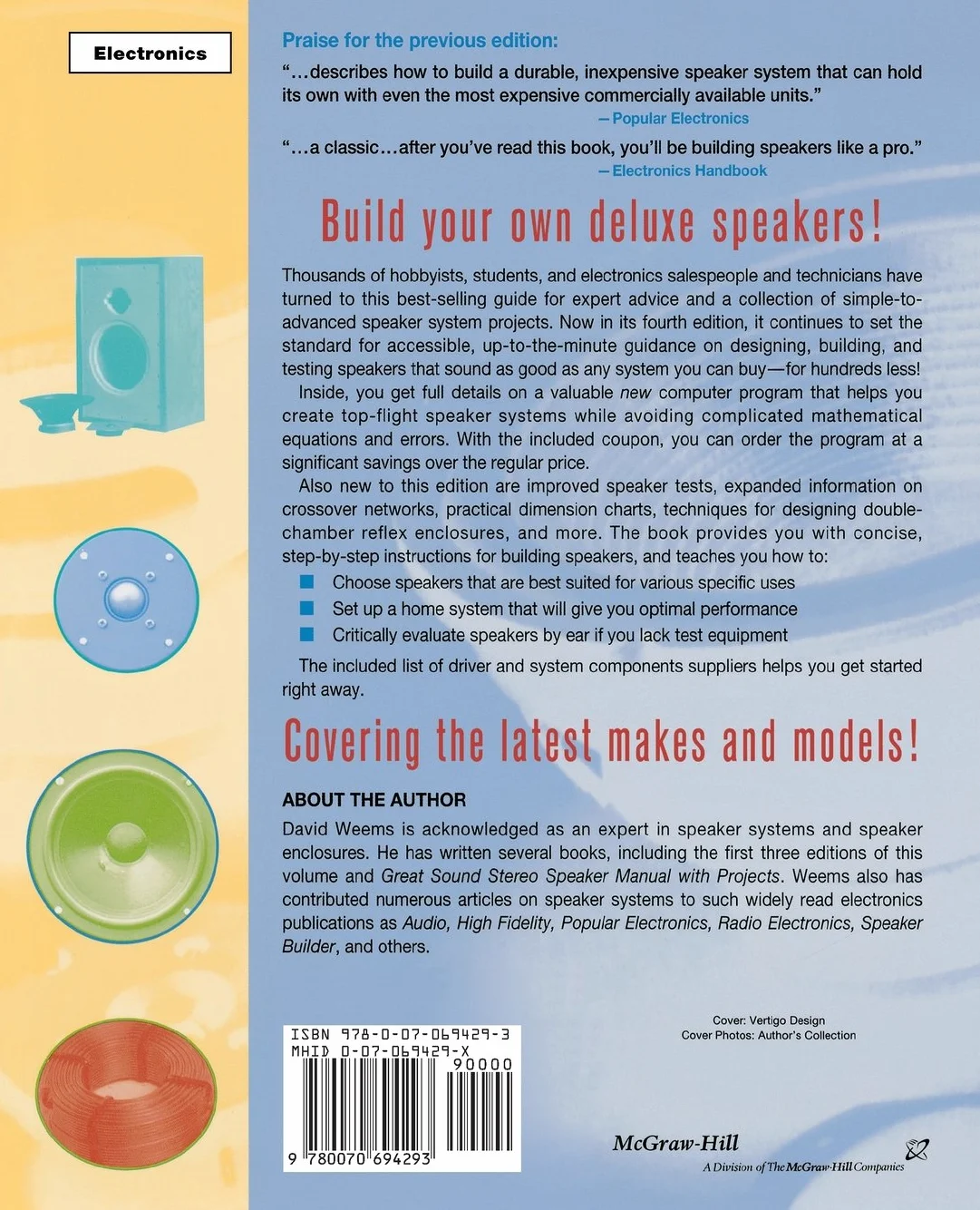 Designing, Building, and Testing Your Own Speaker System with Projects