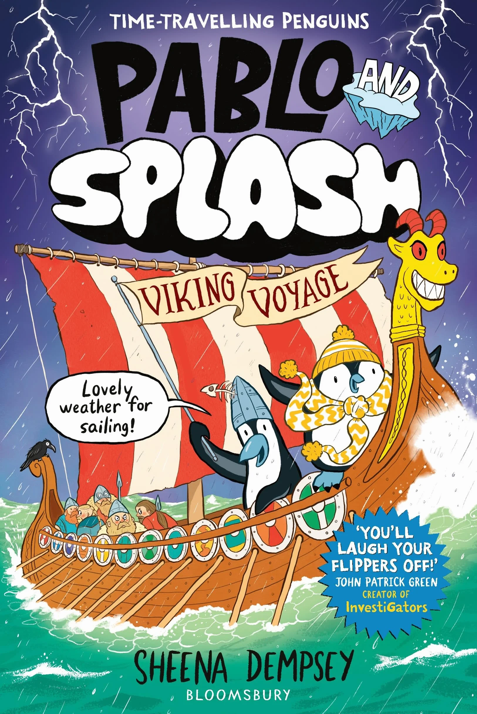 Pablo and Splash: Viking Voyage: Hilarious Kids' Graphic Novel Time-Travelling Penguins