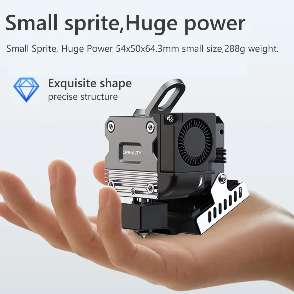 Creality Sprite Pro Direct Drive Metal Extruder Zestaw 300℃ 80N Do Ender 3 V2