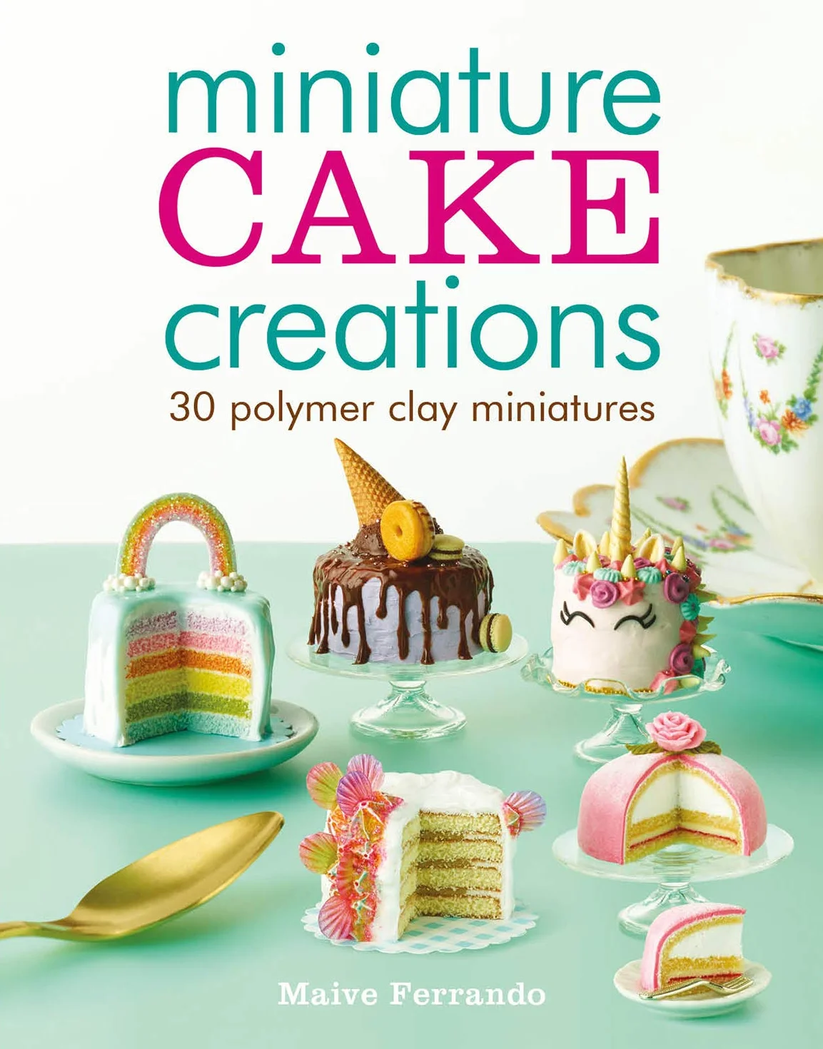 Polymer Clay Miniature Cake Creations 30