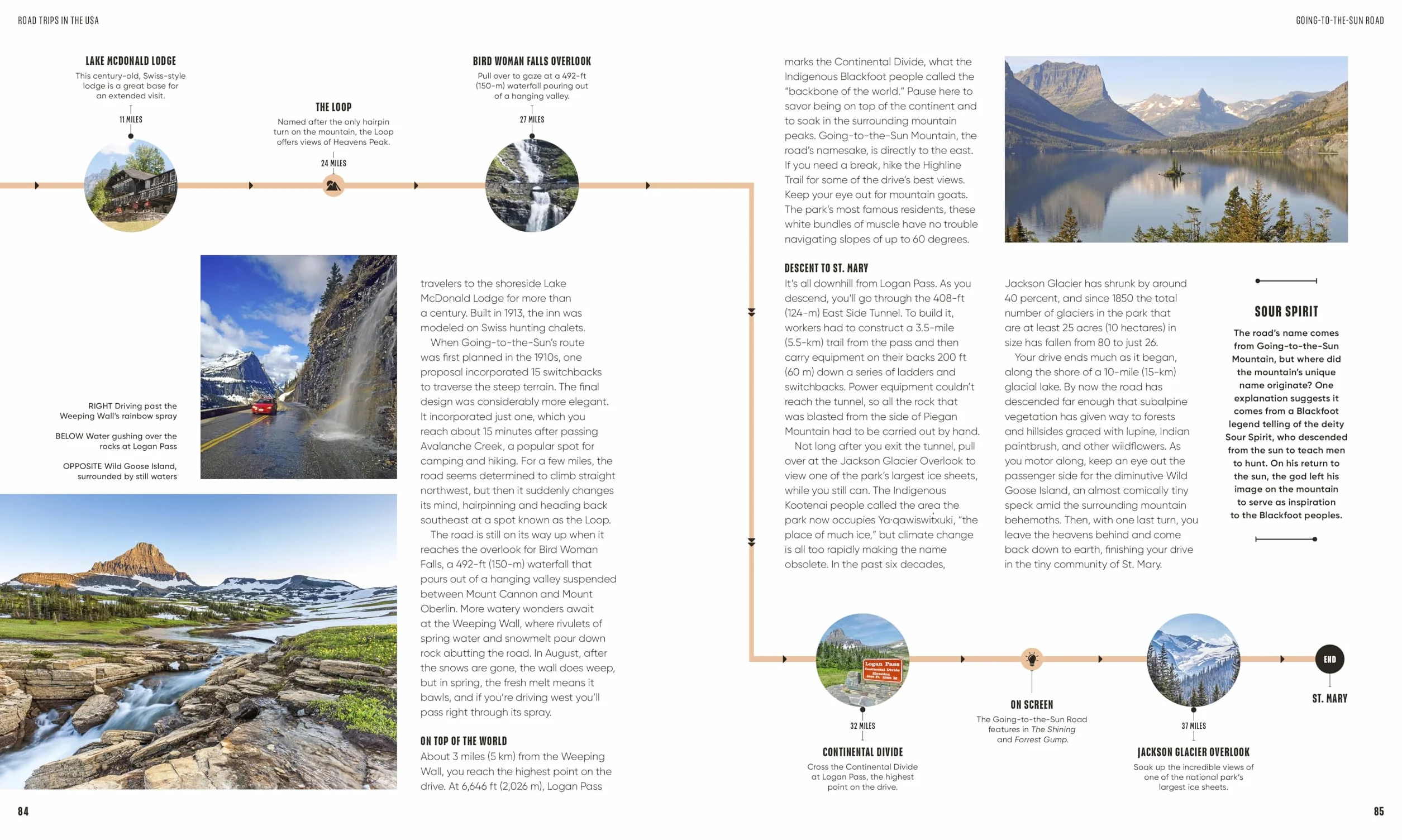 Road Trips in the USA: 50 Adventures on the Open Road