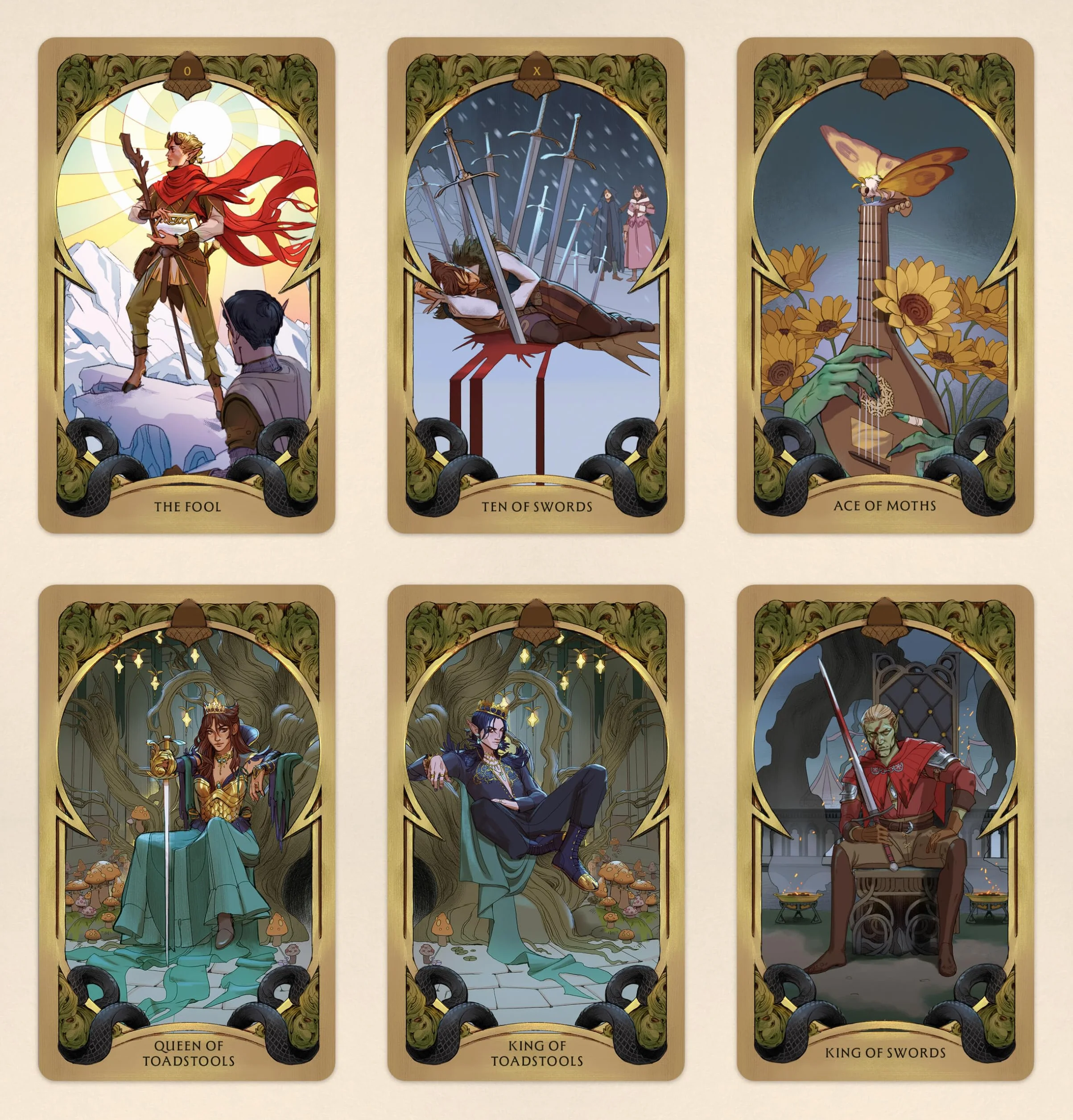 Holly Black's Faerie Tarot Deck and Guidebook: From the World of Elfhame