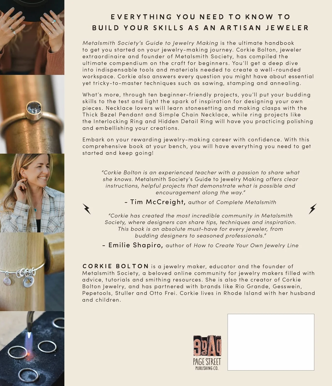 Metalsmith Society's Guide to Jewelry Making: Tips, Techniques & Tutorials for Soldering Silver, Stonesetting & Beyond