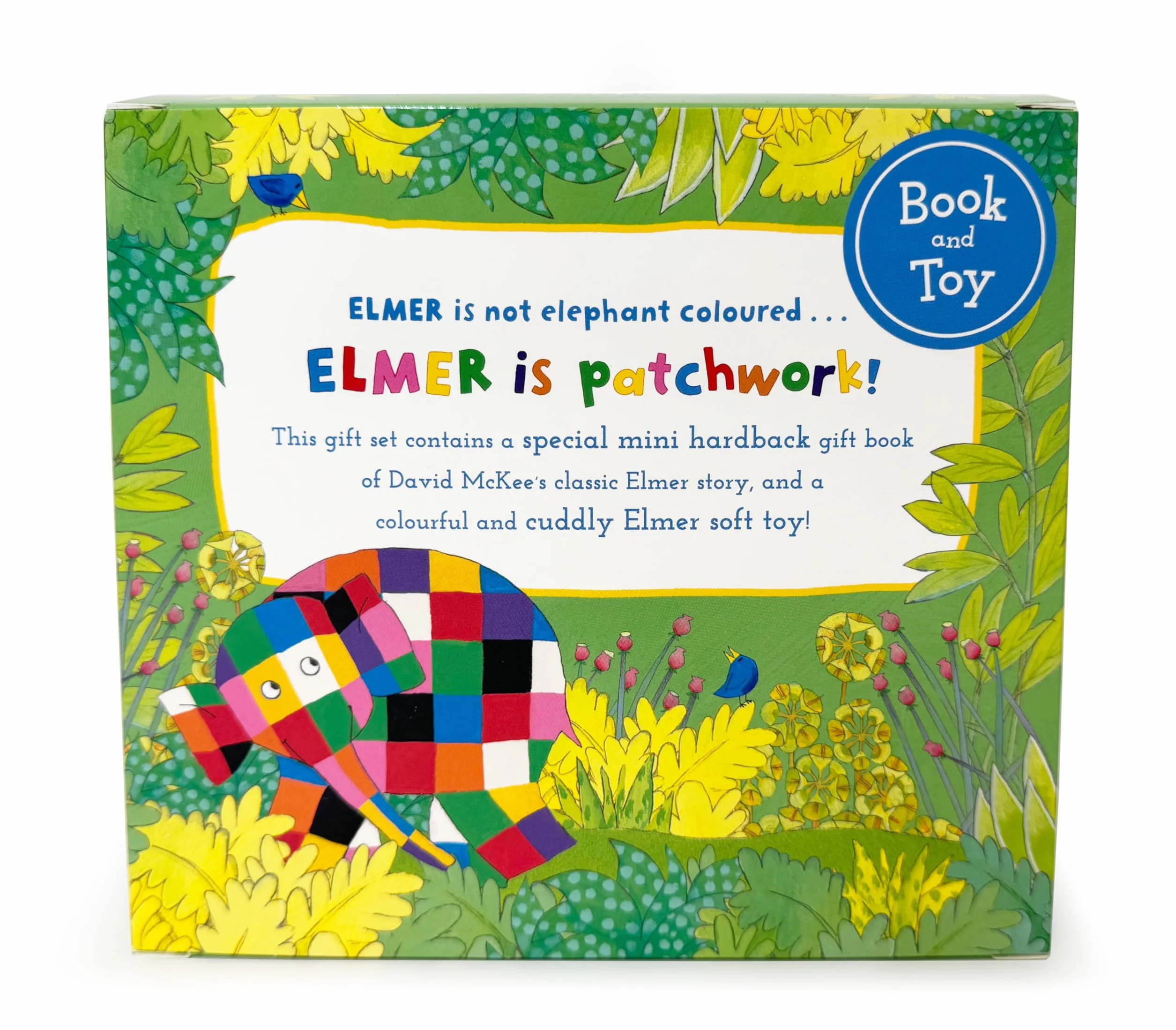 Elmer Book and Toy Gift Set