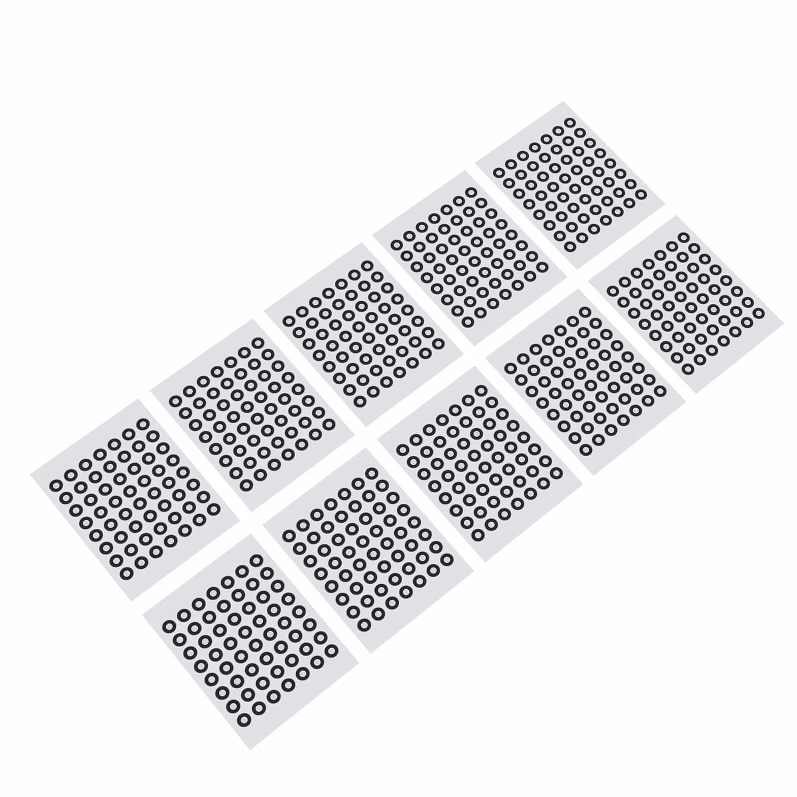 Znaczniki Punktów Odniesienia 3D do Skanowania 3D, Marker 3 Mm, 10 Arkuszy, 560 Punktów