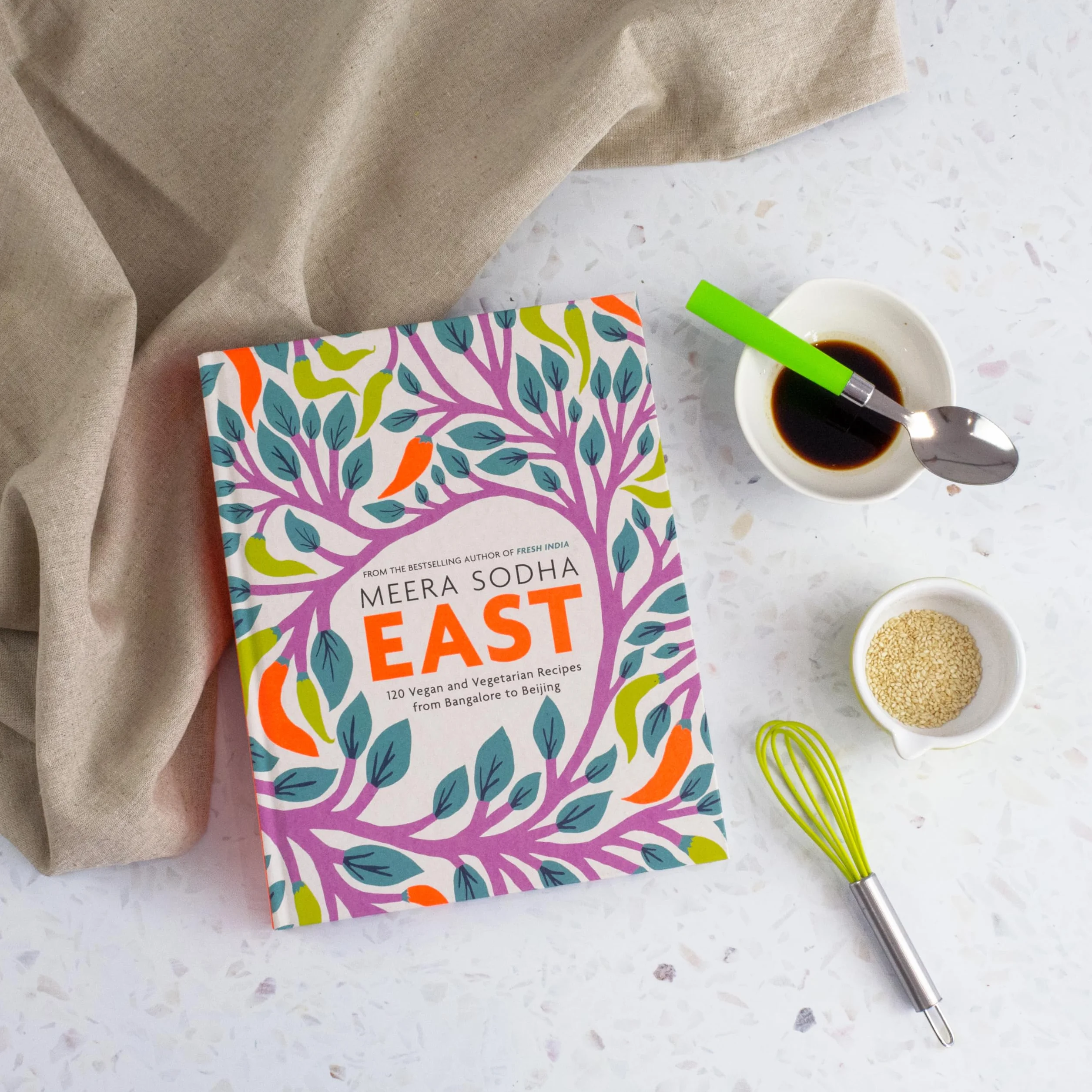 East 120 Vegetarian and Vegan Recipes from Bangalore to Beijing