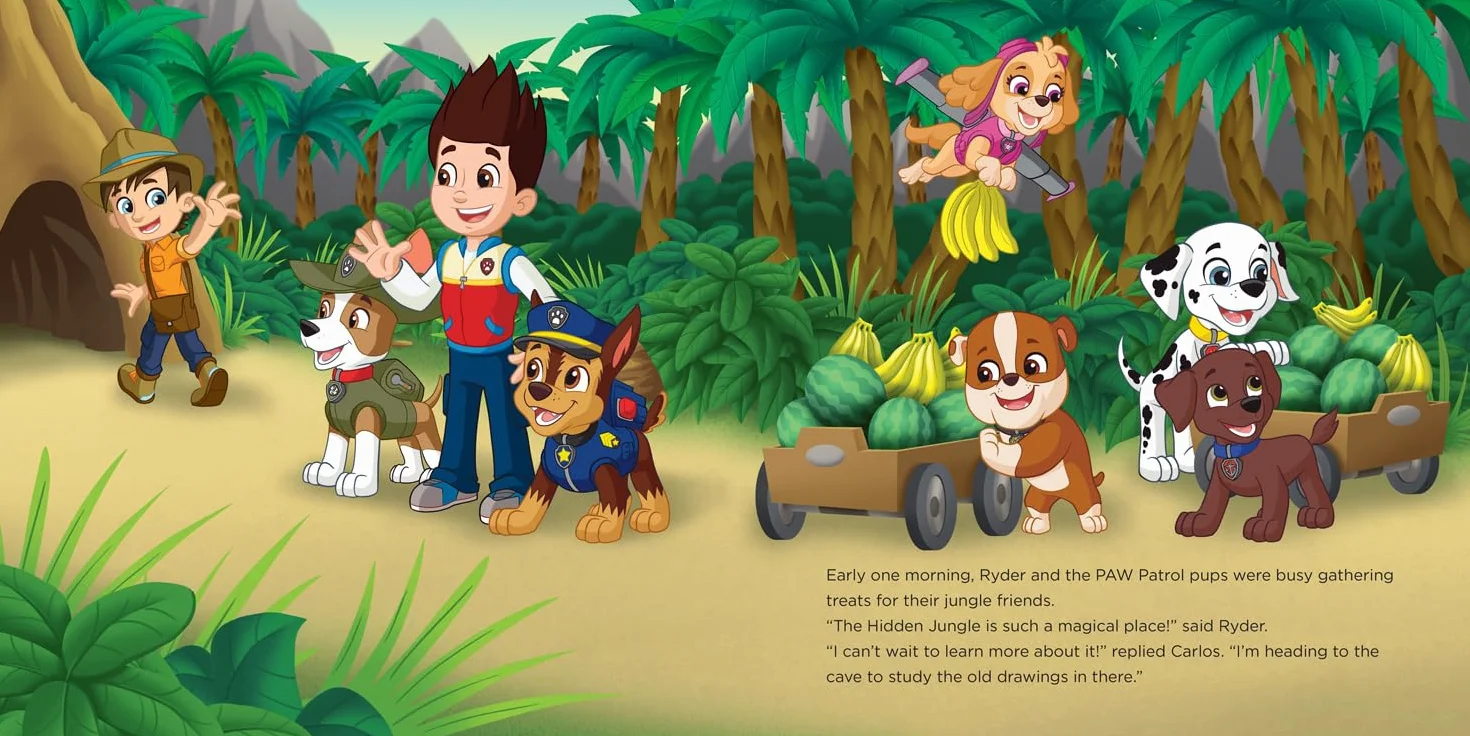 PAW Patrol Jungle Pups Adventure Picture Book: Action-packed illustrated story book from the hit Nickelodeon series, perfect for children aged 2, 3, 4, 5, 6 years