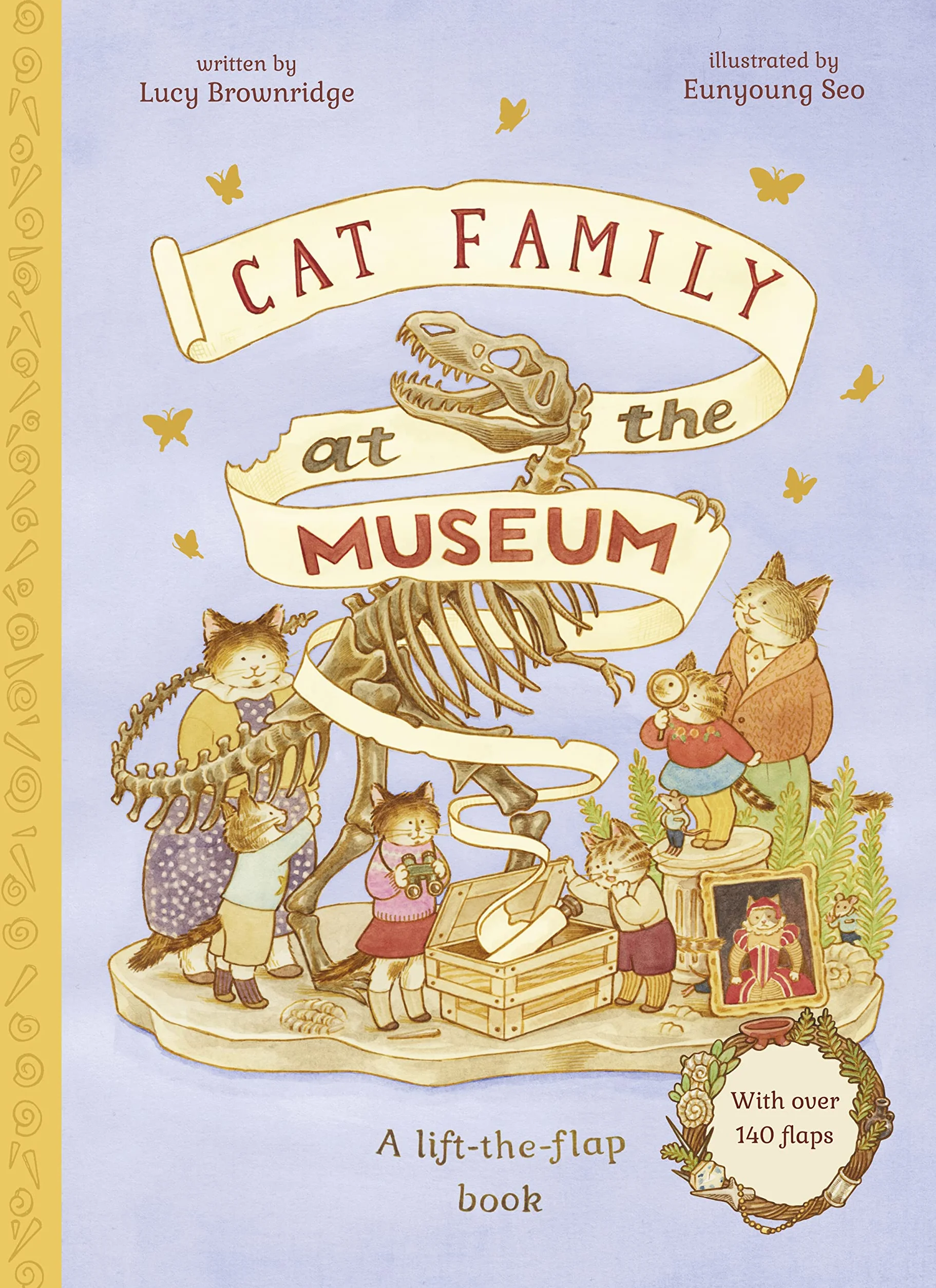 Cat Family at The Museum: A Lift-the-Flap Book with over 140 Flaps: Volume 2