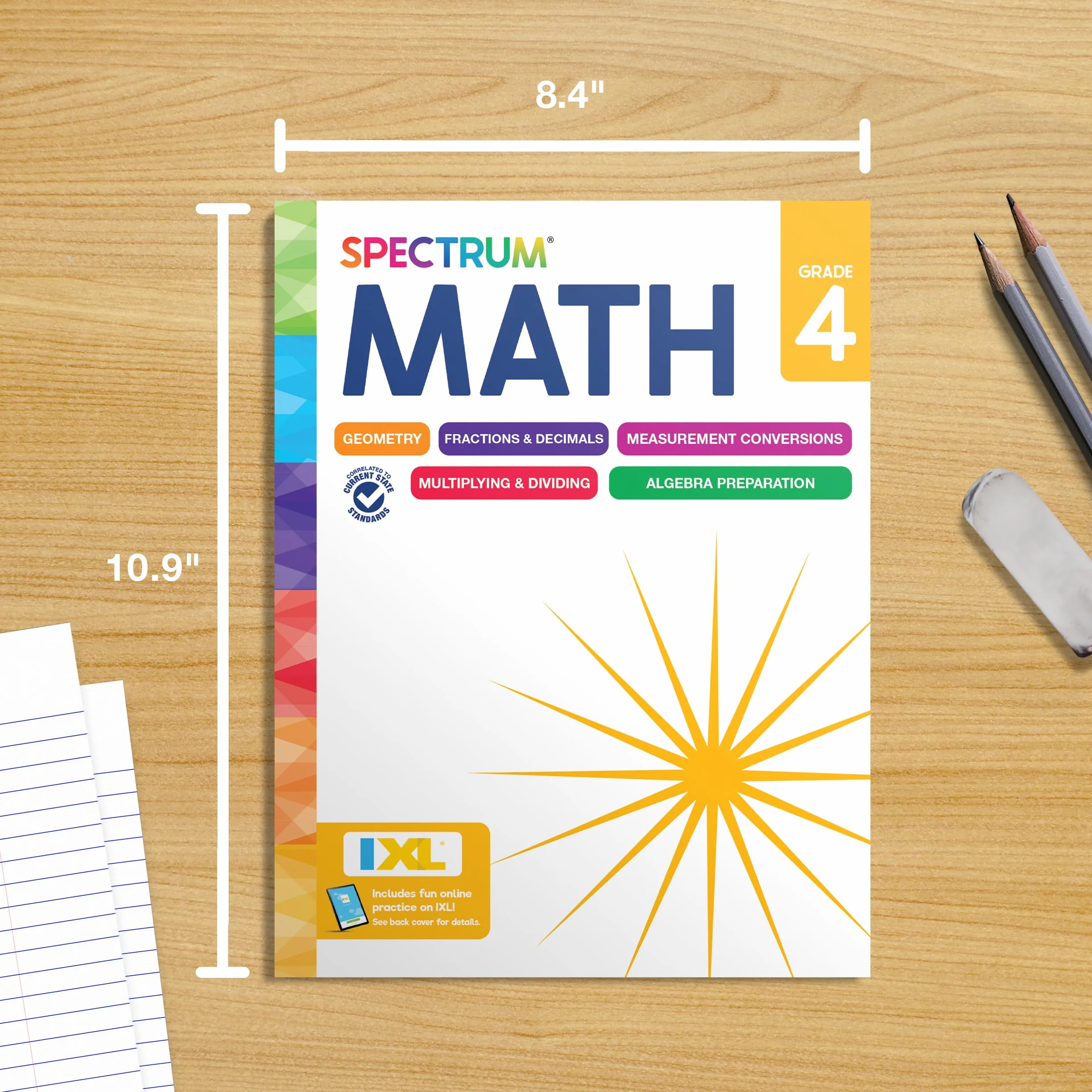 Spectrum Math Workbook Grade 4
