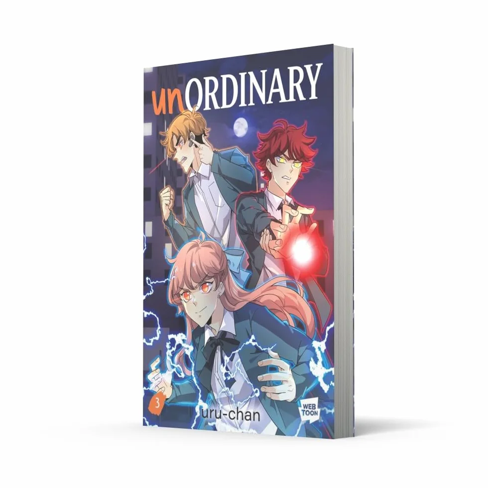 unOrdinary Book 3: Webtoon Supernatural Action Manga YA Web Comics 2025