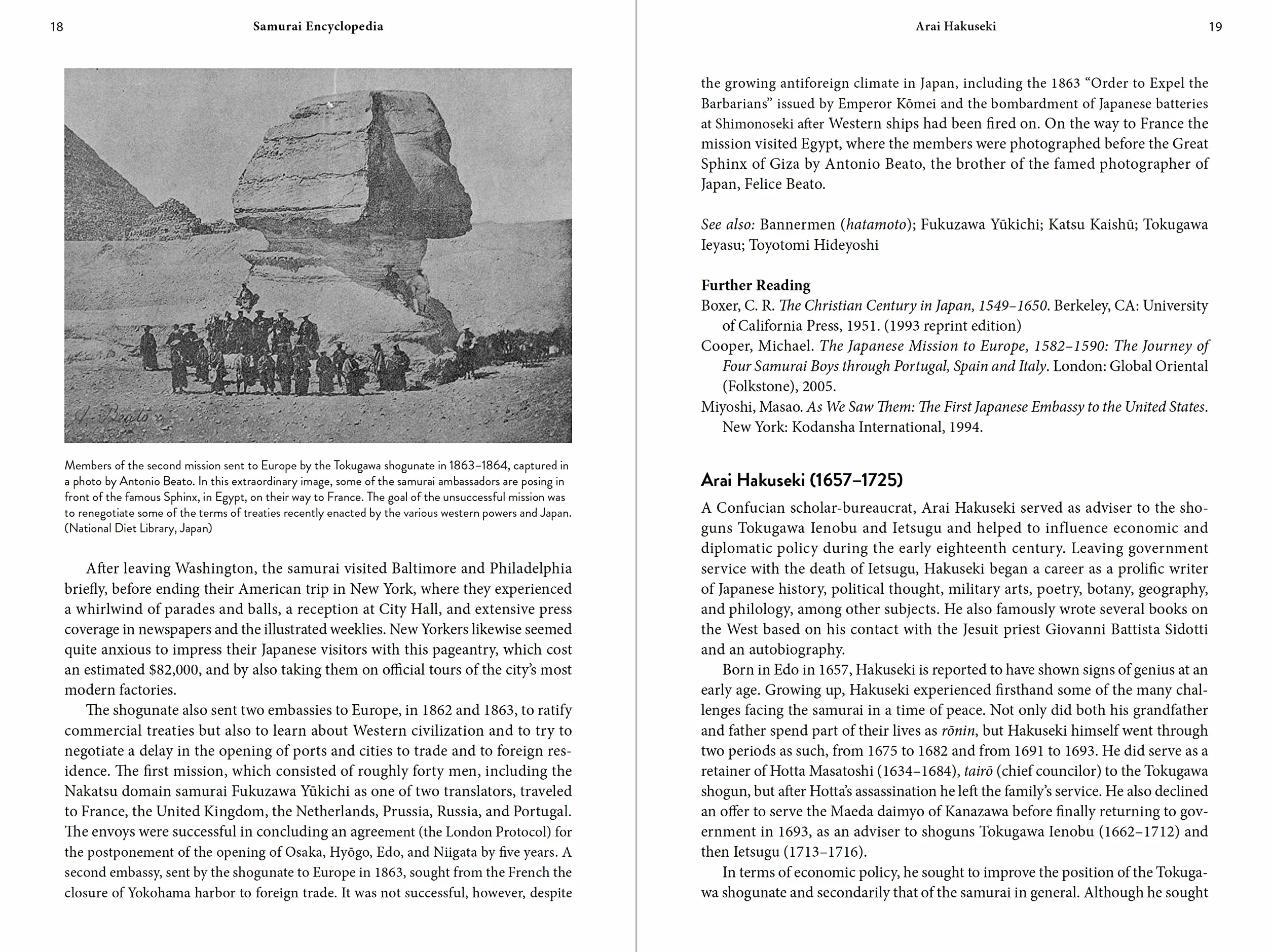 The Samurai Encyclopedia: A Comprehensive Guide to Japan's Elite Warrior Class
