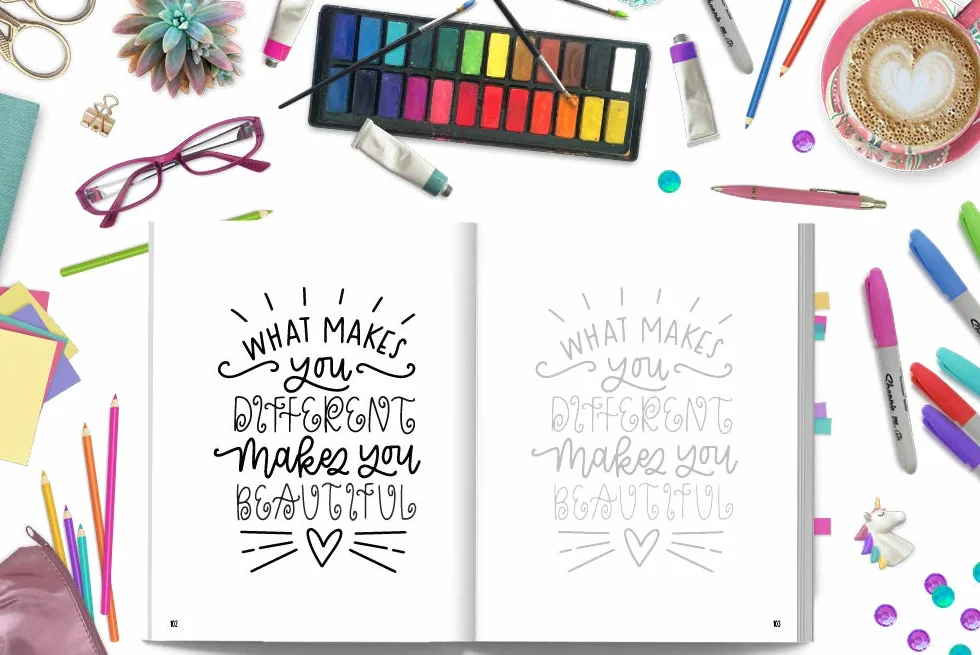 Modern Calligraphy and Hand Lettering for Kids