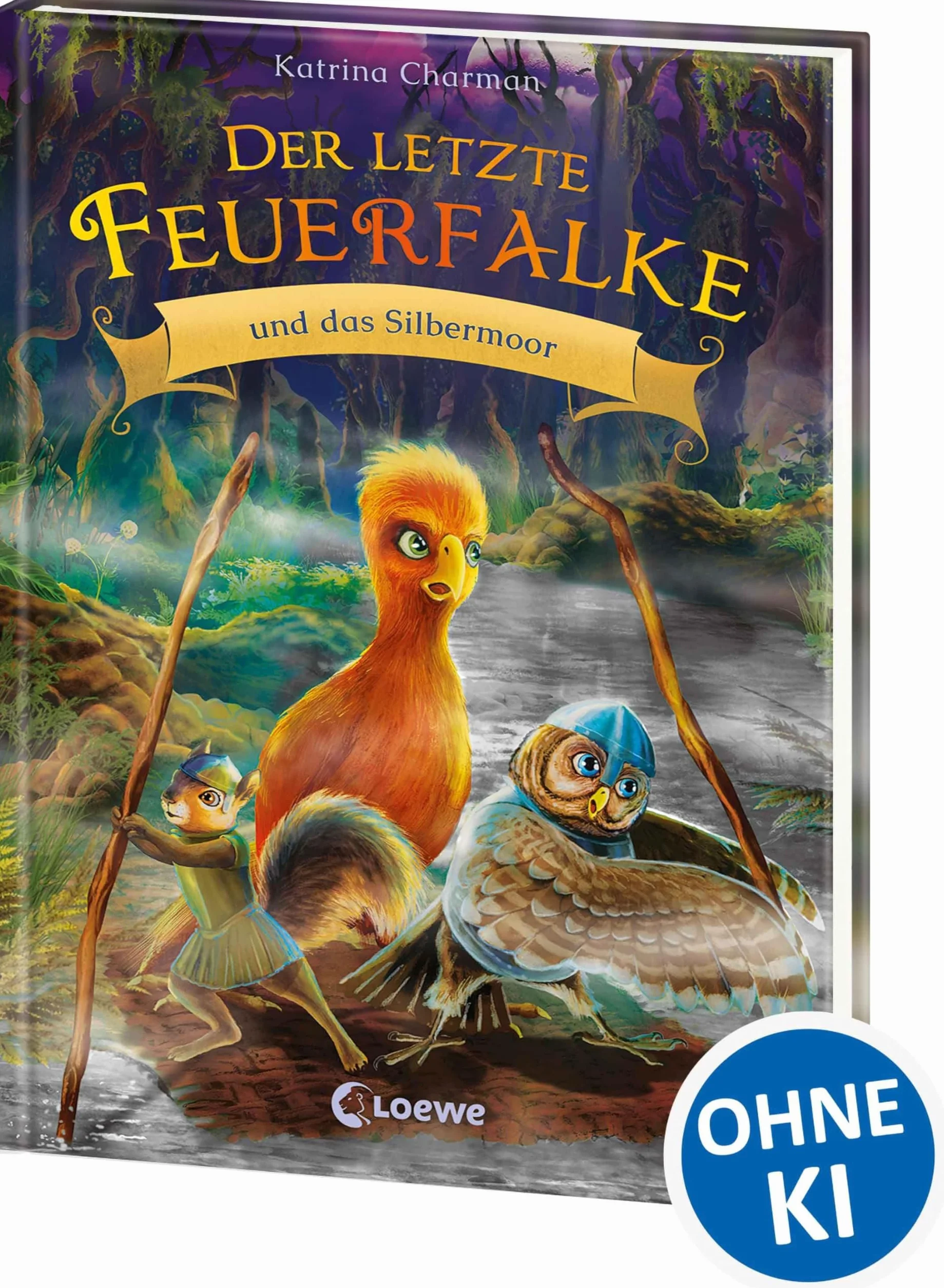 Der letzte Feuerfalke und das Silbermoor (Band 8): Erstlesebuch für Kinder ab 7 Jahren