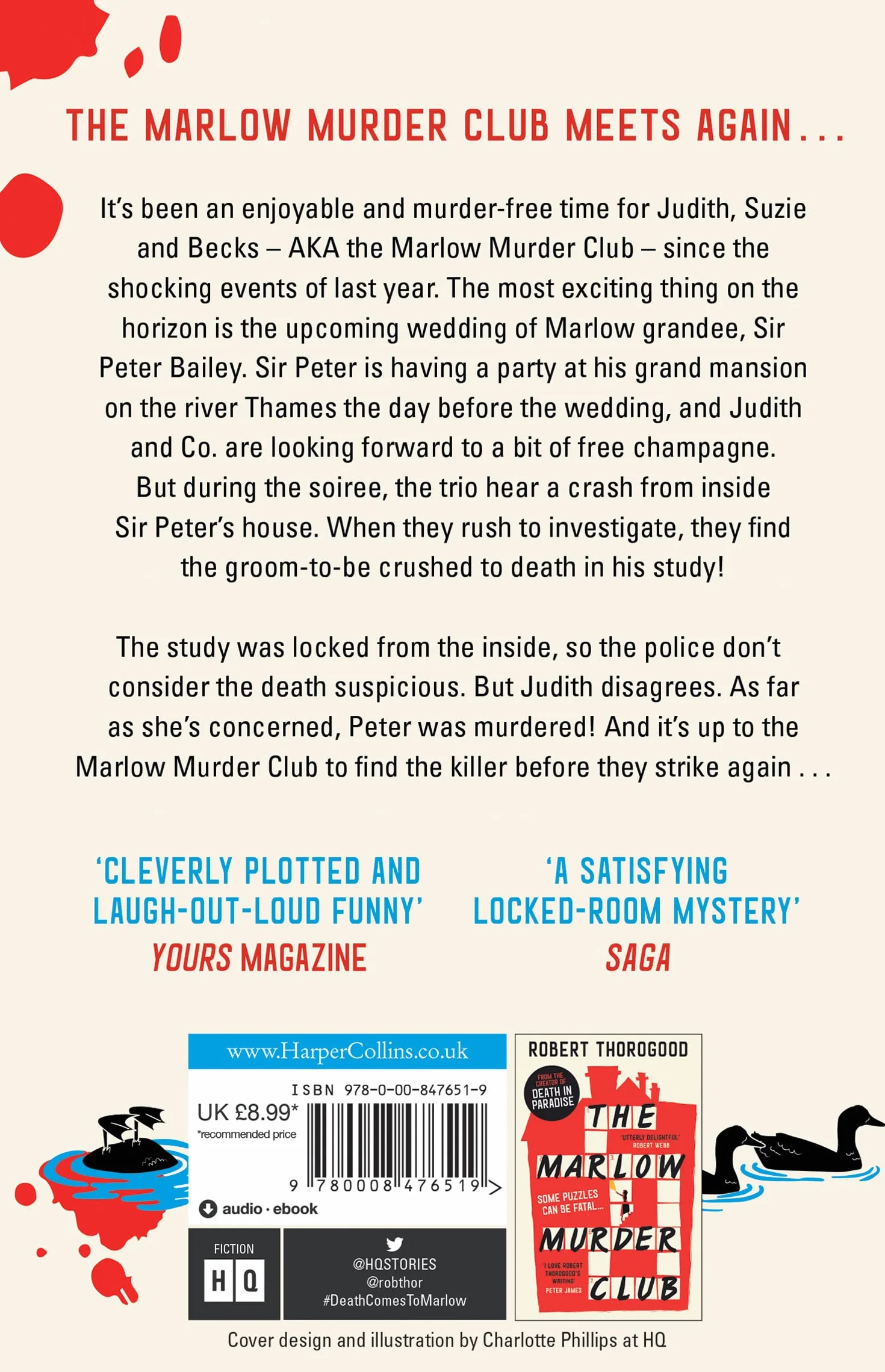 Death Comes to Marlow: The most hilarious and gripping cosy crime murder mystery novel full of twists and turns from the Sunday Times bestselling author!: Book 2
