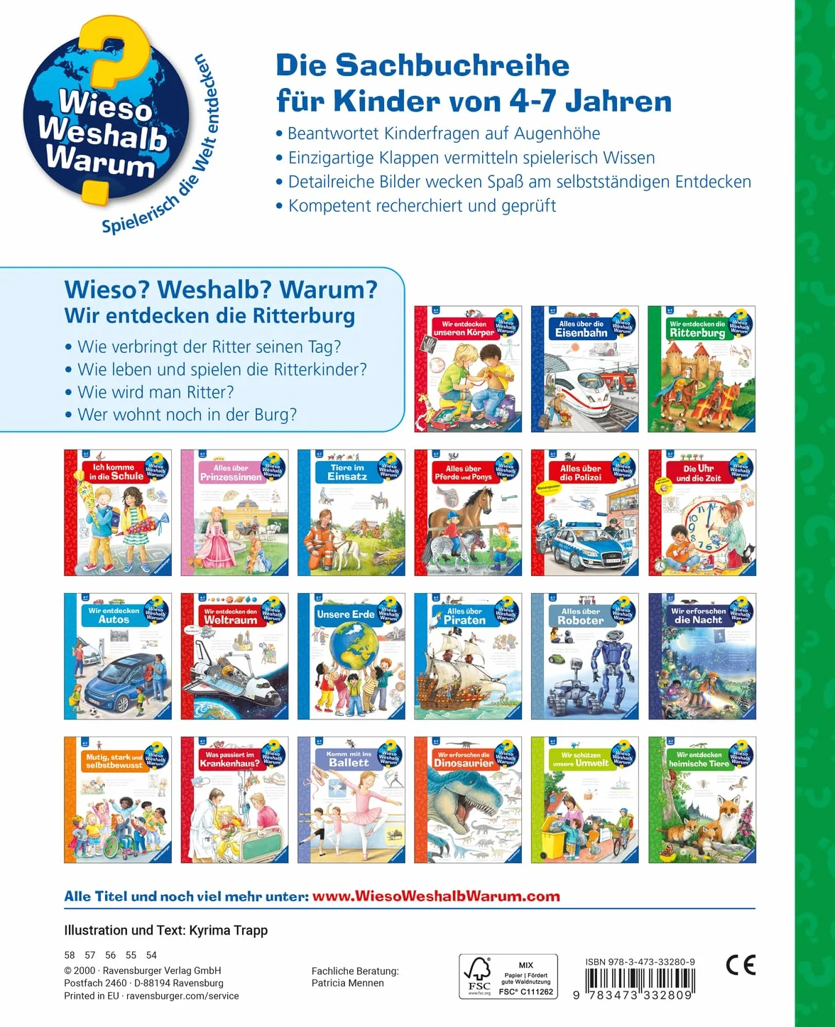 Wieso? Weshalb? Warum? Band 11: Wir entdecken die Ritterburg