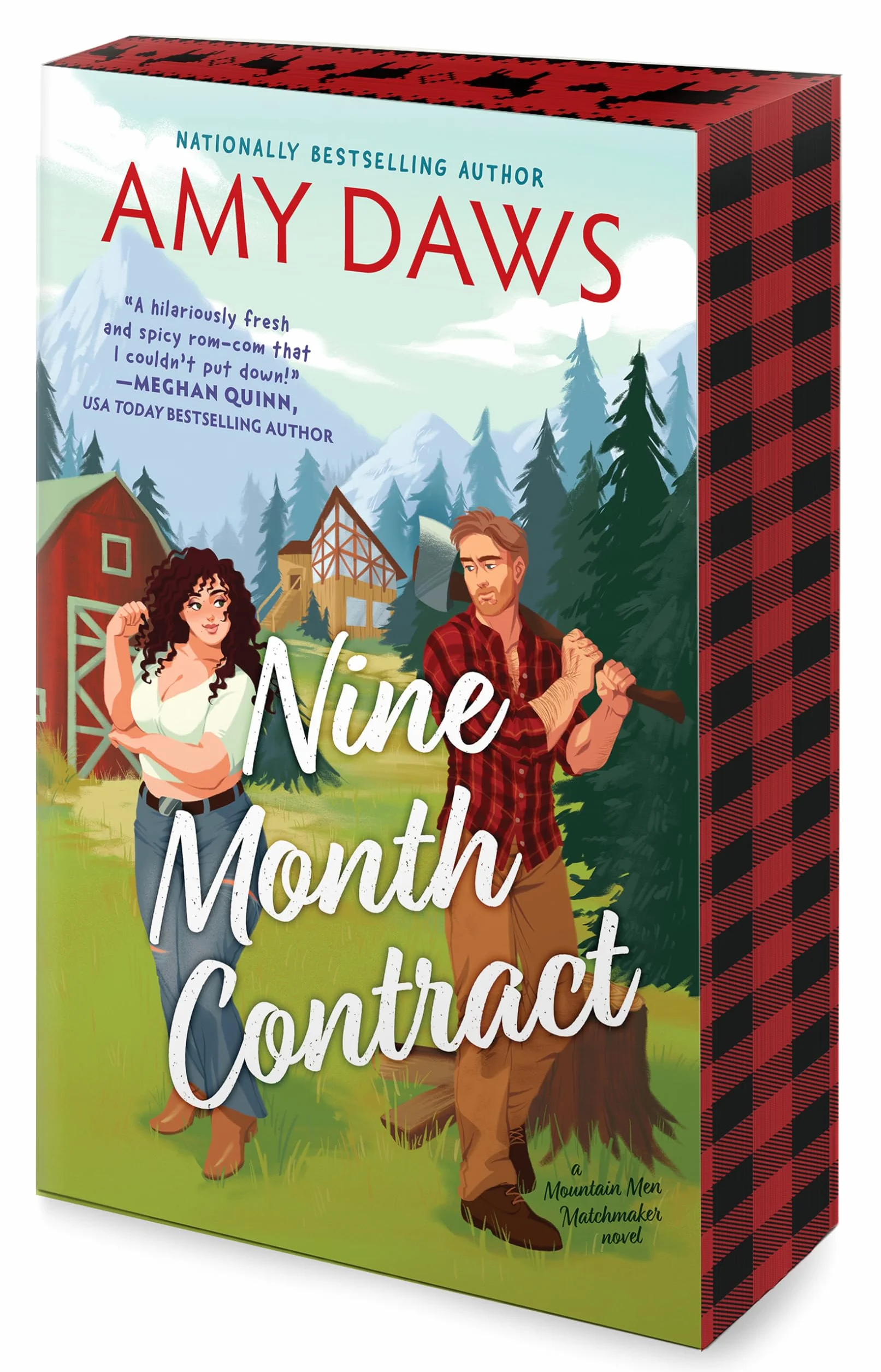 Nine Month Contract: A Grumpy Sunshine Surrogacy Romance 1