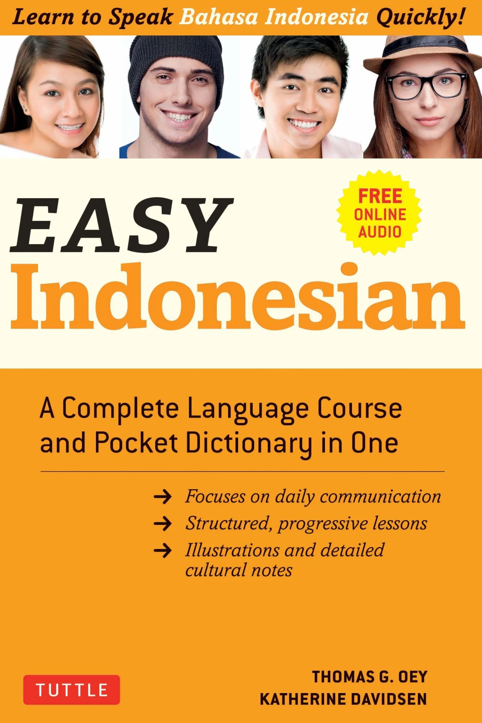 Easy Indonesian: A Complete Language Course and Pocket Dictionary (Free Online Audio)