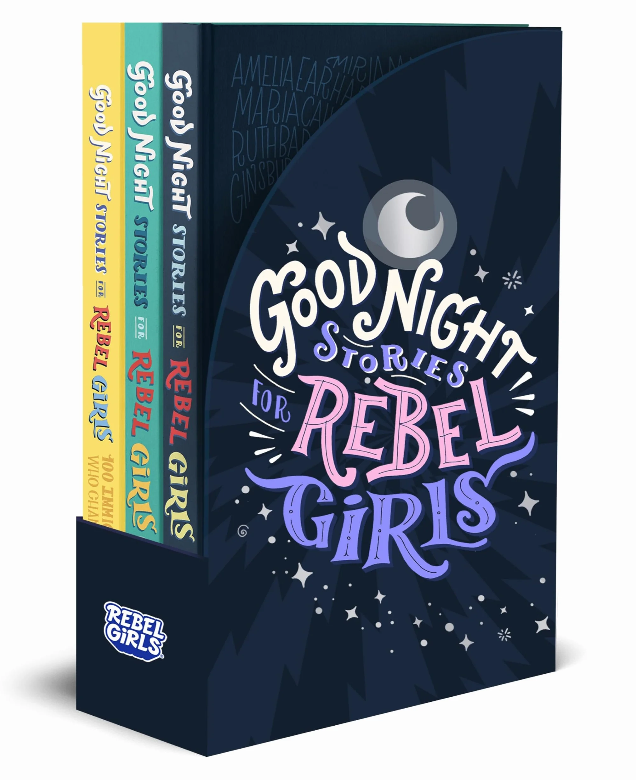 Good Night Stories for Rebel Girls 3-Book Gift Set