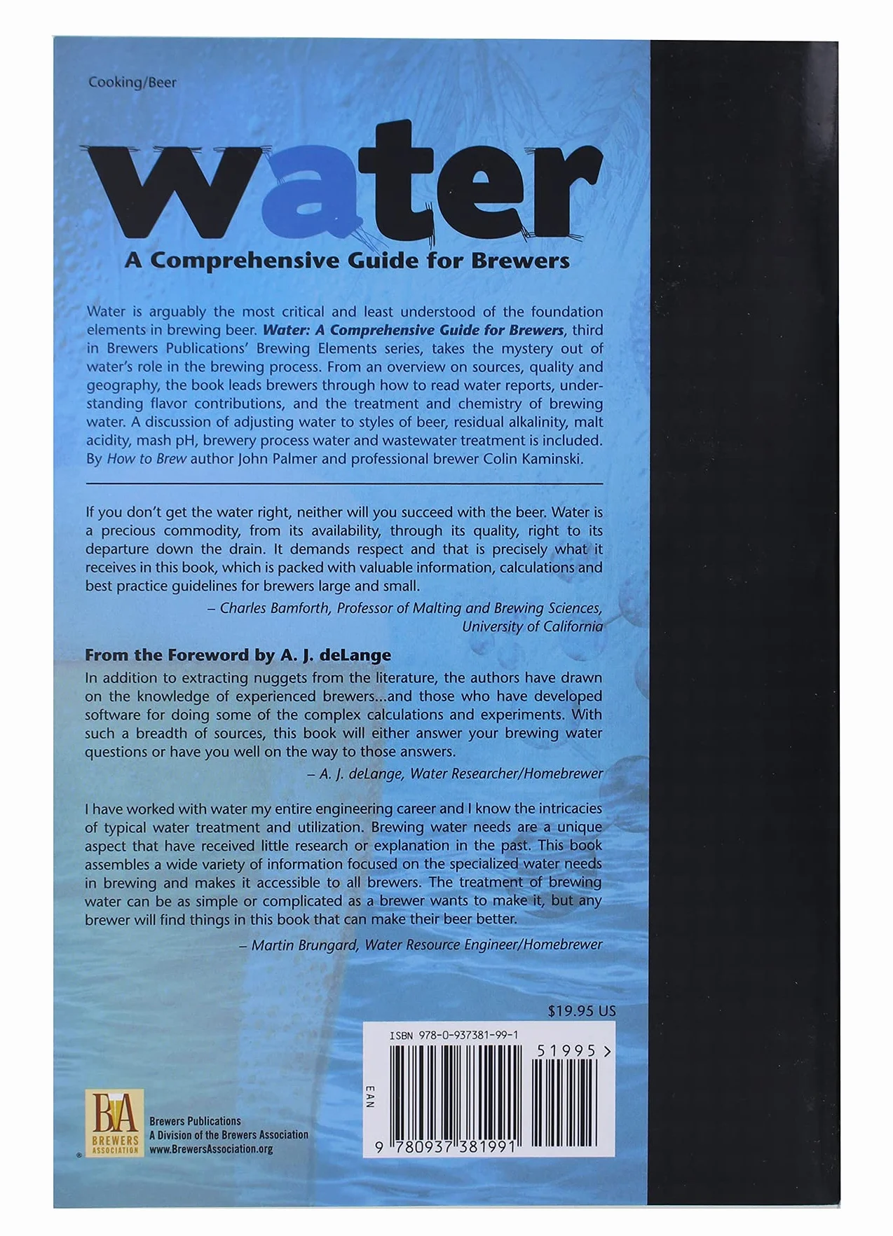 Water: A Comprehensive Guide for Brewers