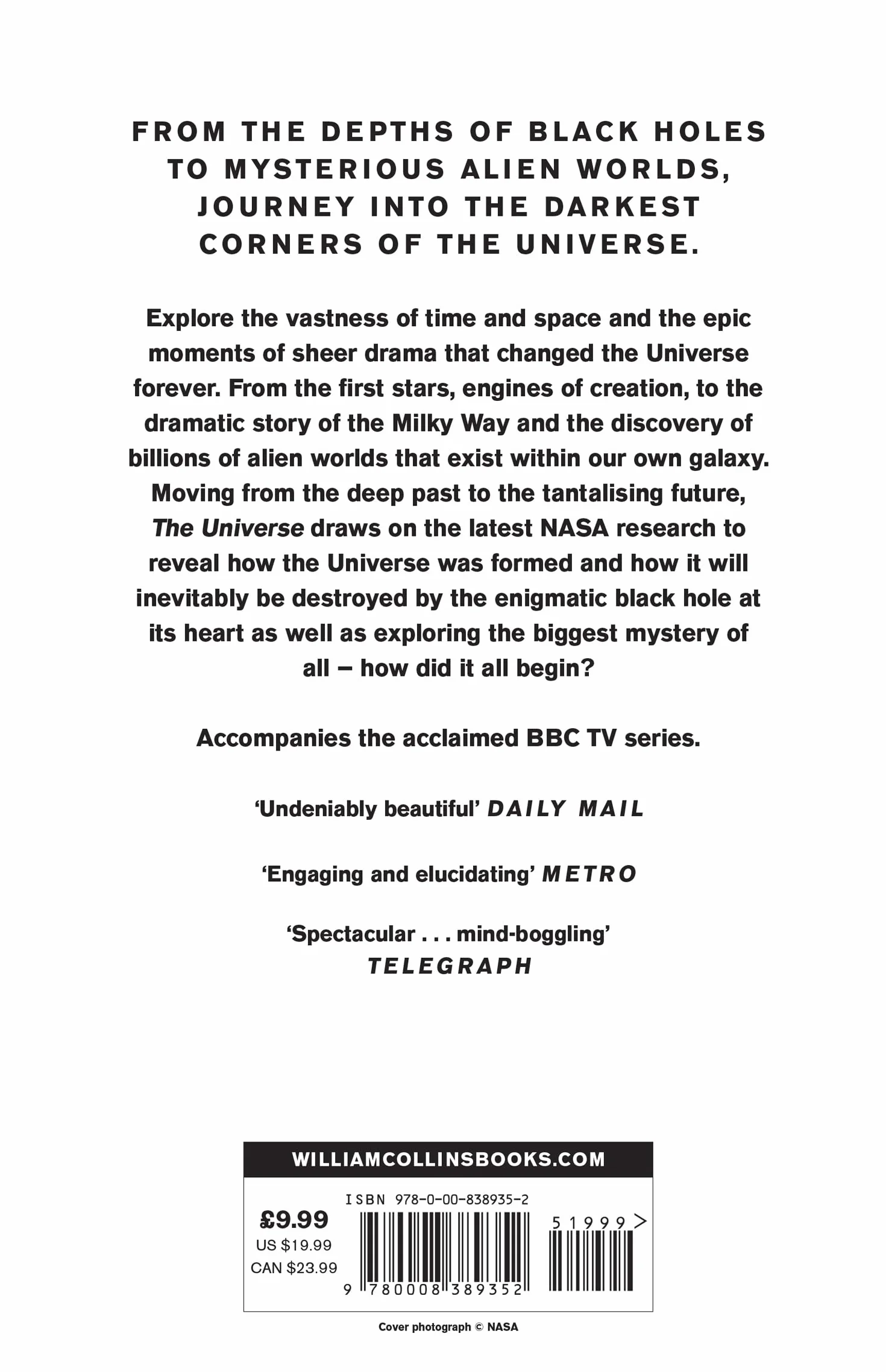 The Universe: The Book of the BBC TV Series by Professor Brian Cox