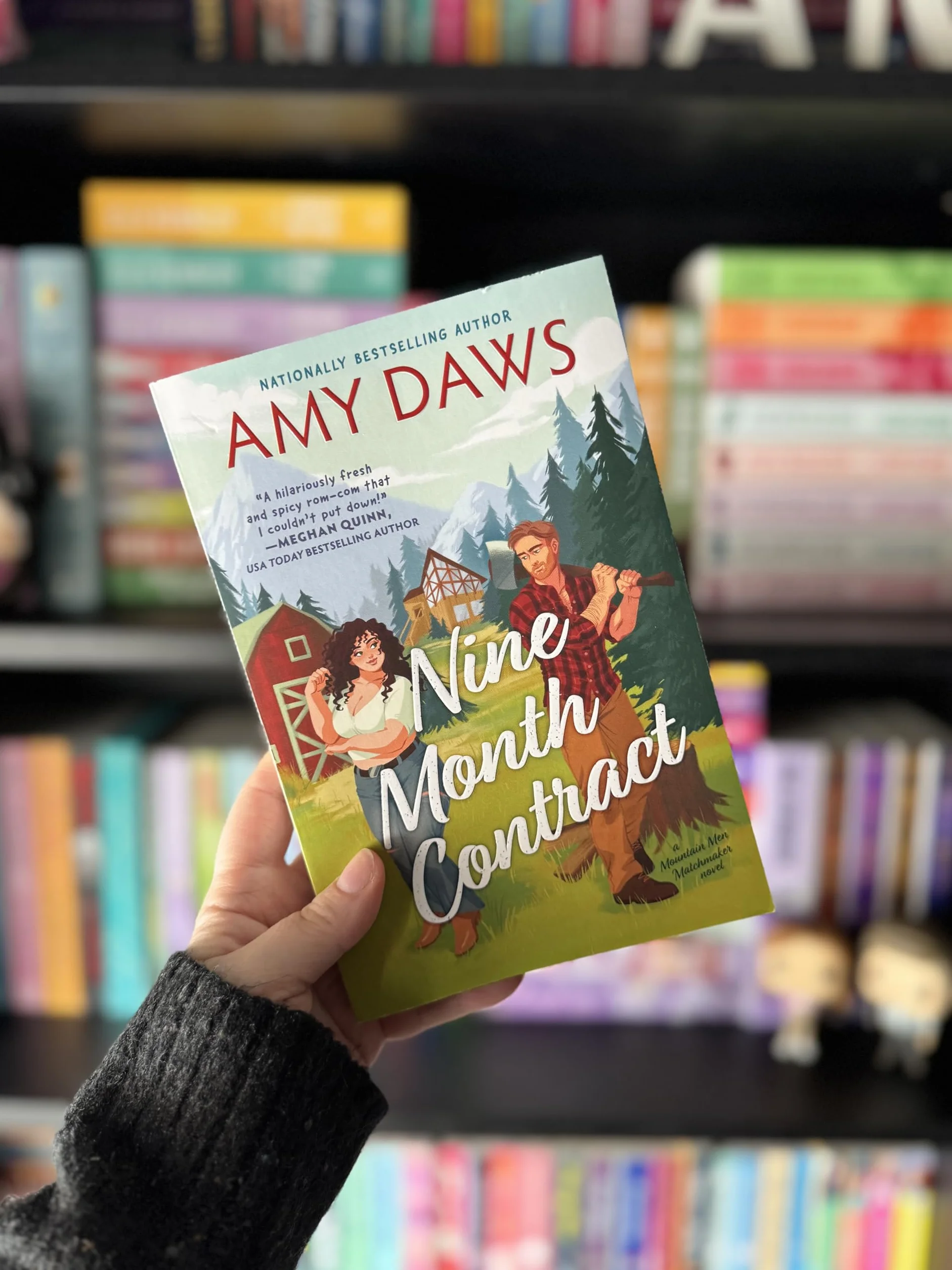 Nine Month Contract: A Grumpy Sunshine Surrogacy Romance 1