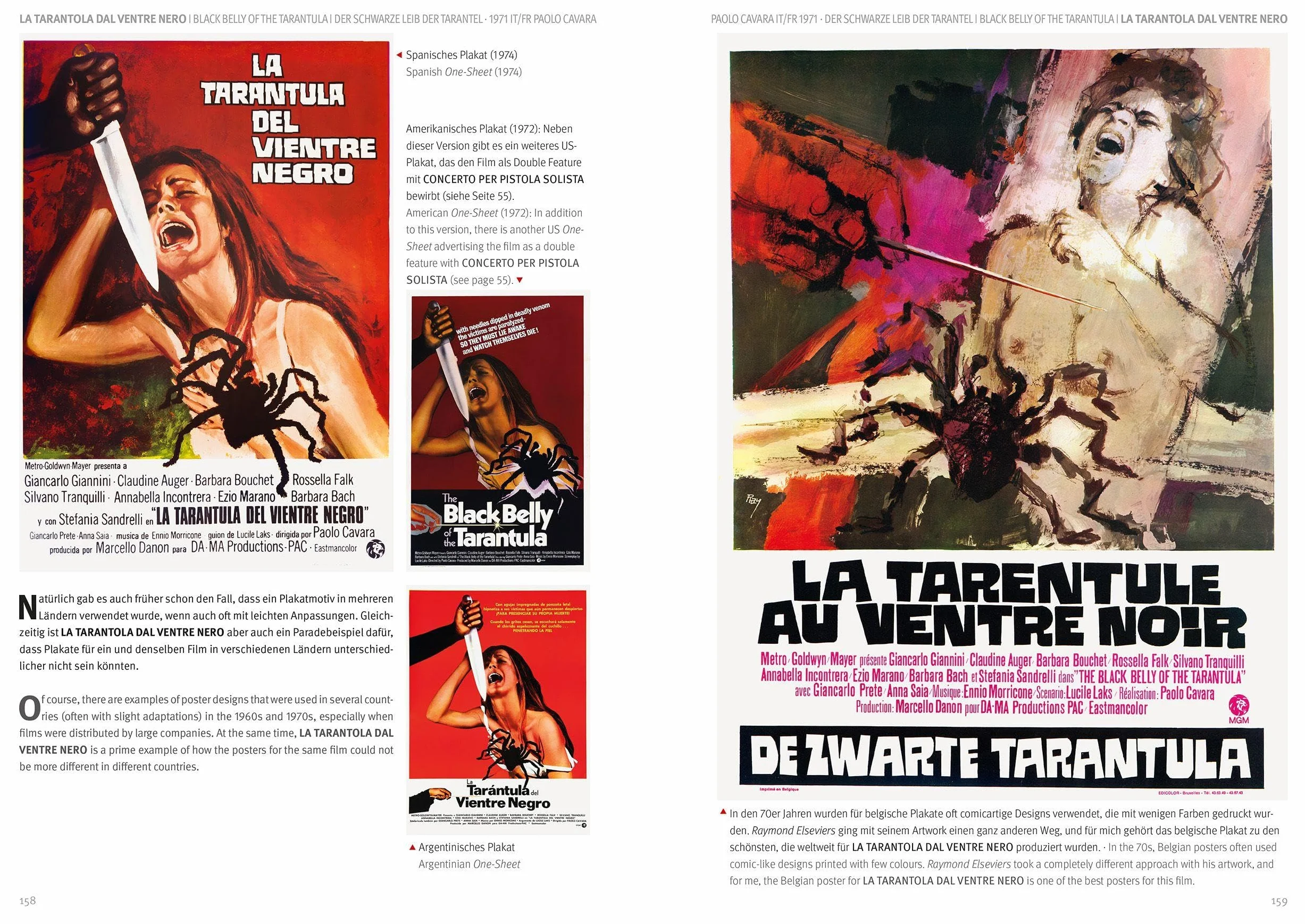 GIALLO MOVIE POSTERS Volume 2: 1970 - 1971