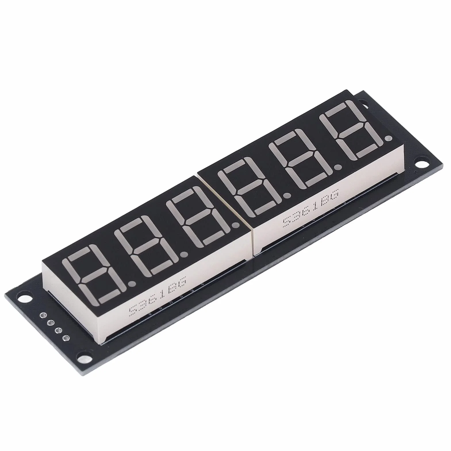 5V 2Pin IO 6 Cyfr 7 Segmentowy Moduł LED 0.56in Wyświetlacz LED Cyfrowy Moduł w Kształcie Tuby TM1637 Rurka Wyświetlacza Sterownika dla DIY Komponentów Elektronicznych