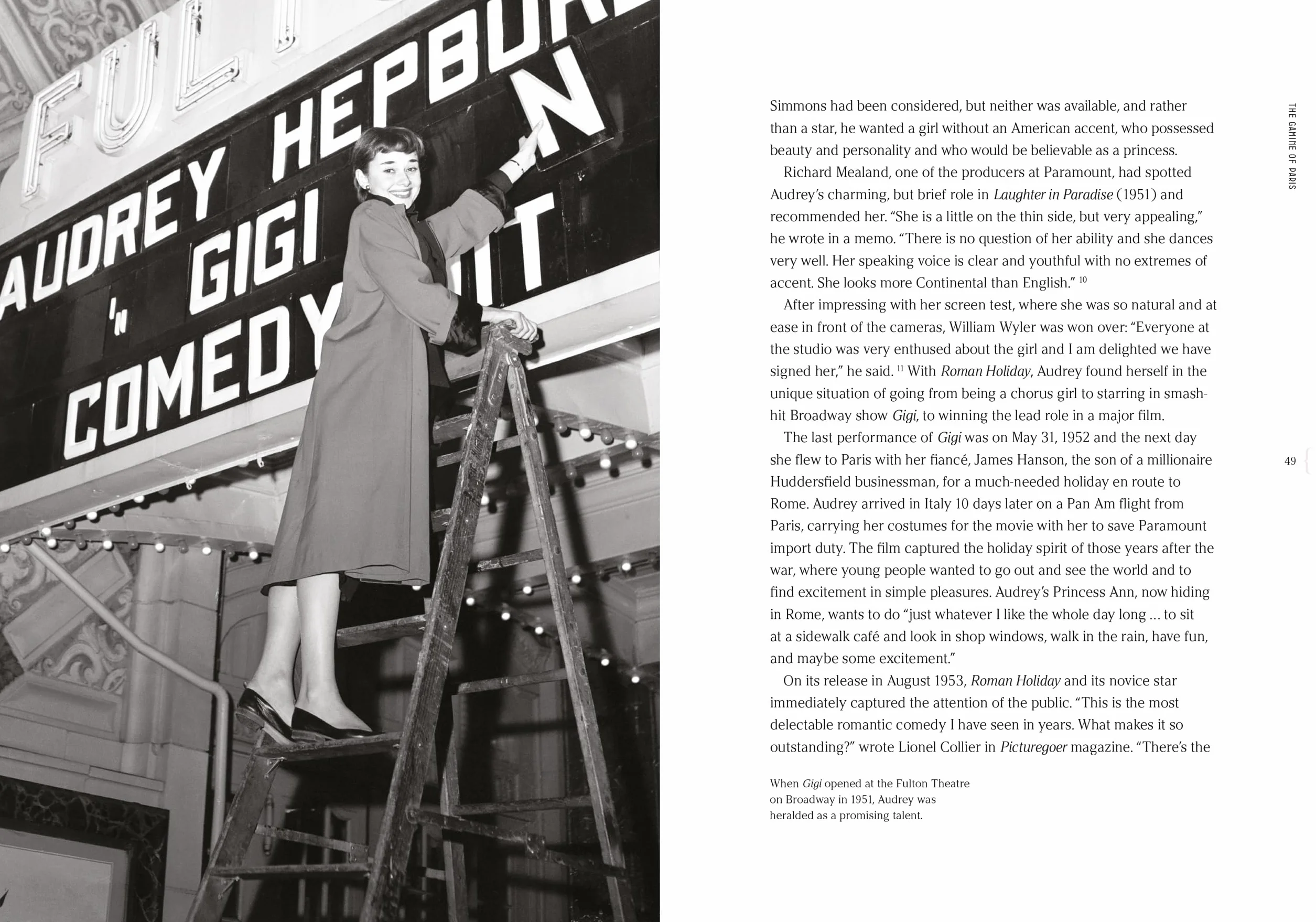 Audrey in Paris: The Story of the Fashion Icon's City of Style
