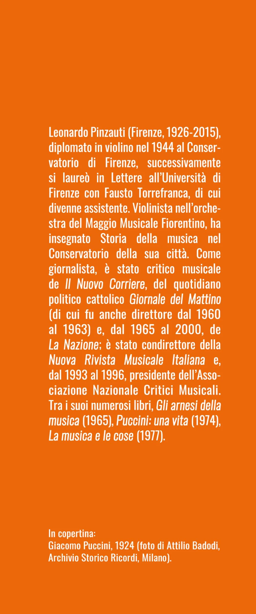 Puccini: una vita