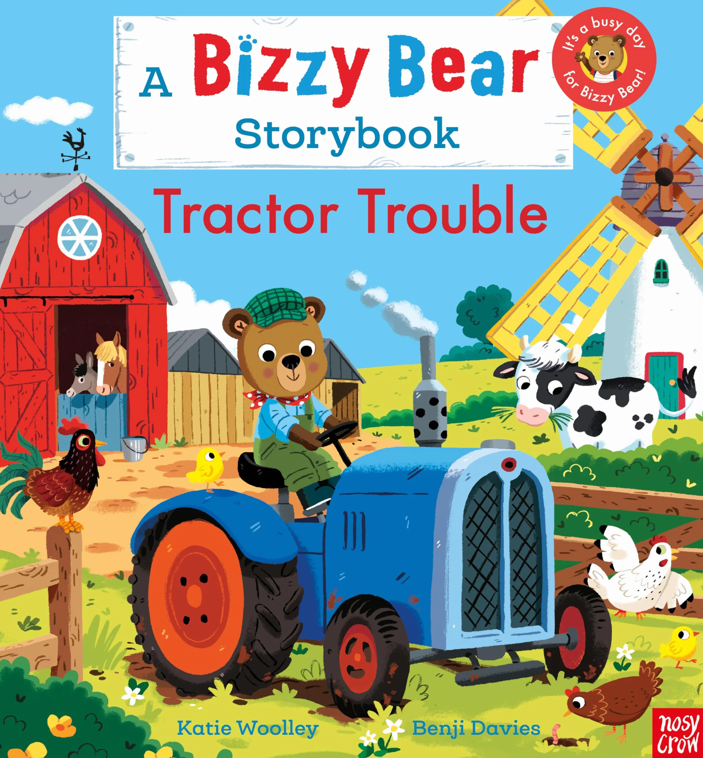 Tractor Trouble: A Bizzy Bear storybook