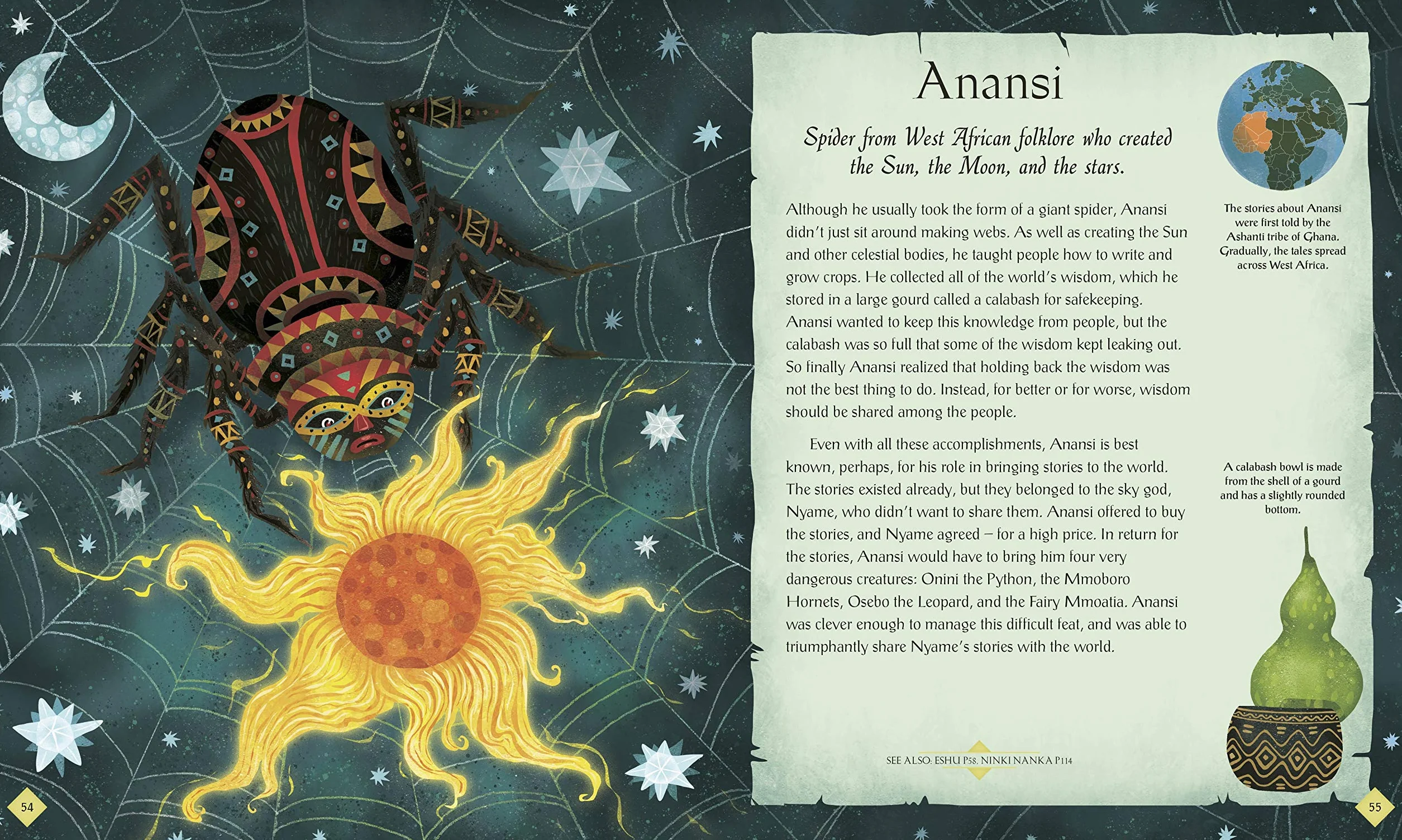 The Book of Mythical Beasts and Magical Creatures: Monsters, Fairies, Heroes, Tricksters