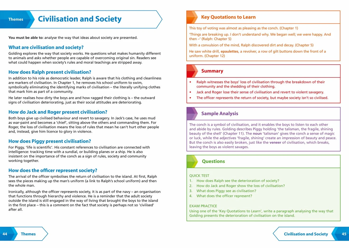 Lord of the Flies: AQA GCSE 9-1 English Literature Text Guide: Ideal for the 2026 and 2027 exams