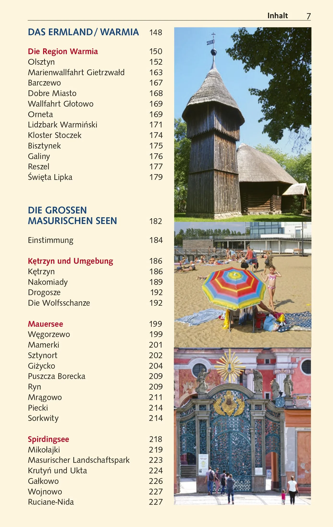 TRESCHER Reiseführer Masuren: Marienburg, Danzig, Thorn