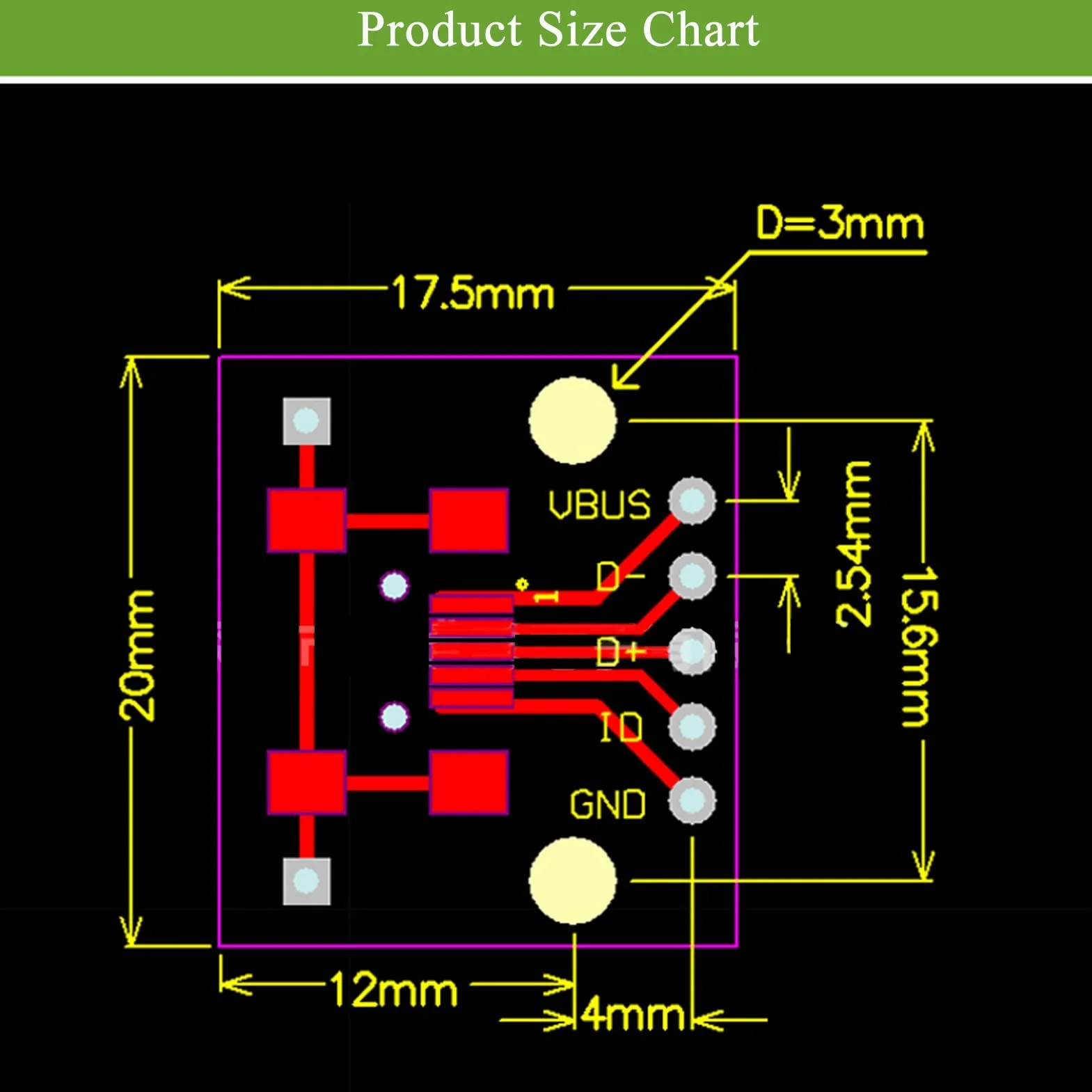 10 sztuk tabliczka zaciskowa USB, adapter USB do płytki DIP, 2,54 mm żeńskie złącze USB do lutowania, tabliczka zaciskowa USB typu A 4-pinowa tablica korkowa Mini gniazdo USB do montażu na panelu