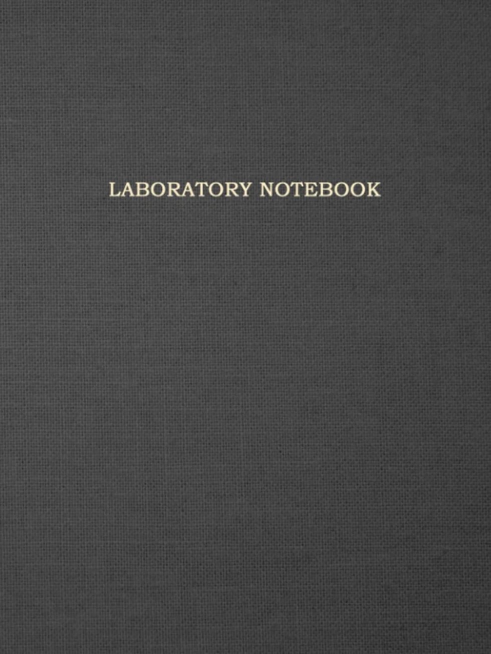 Laboratory Notebook 100 Numbered Pages 4x4 Grid 8.5x11 Professional Grade