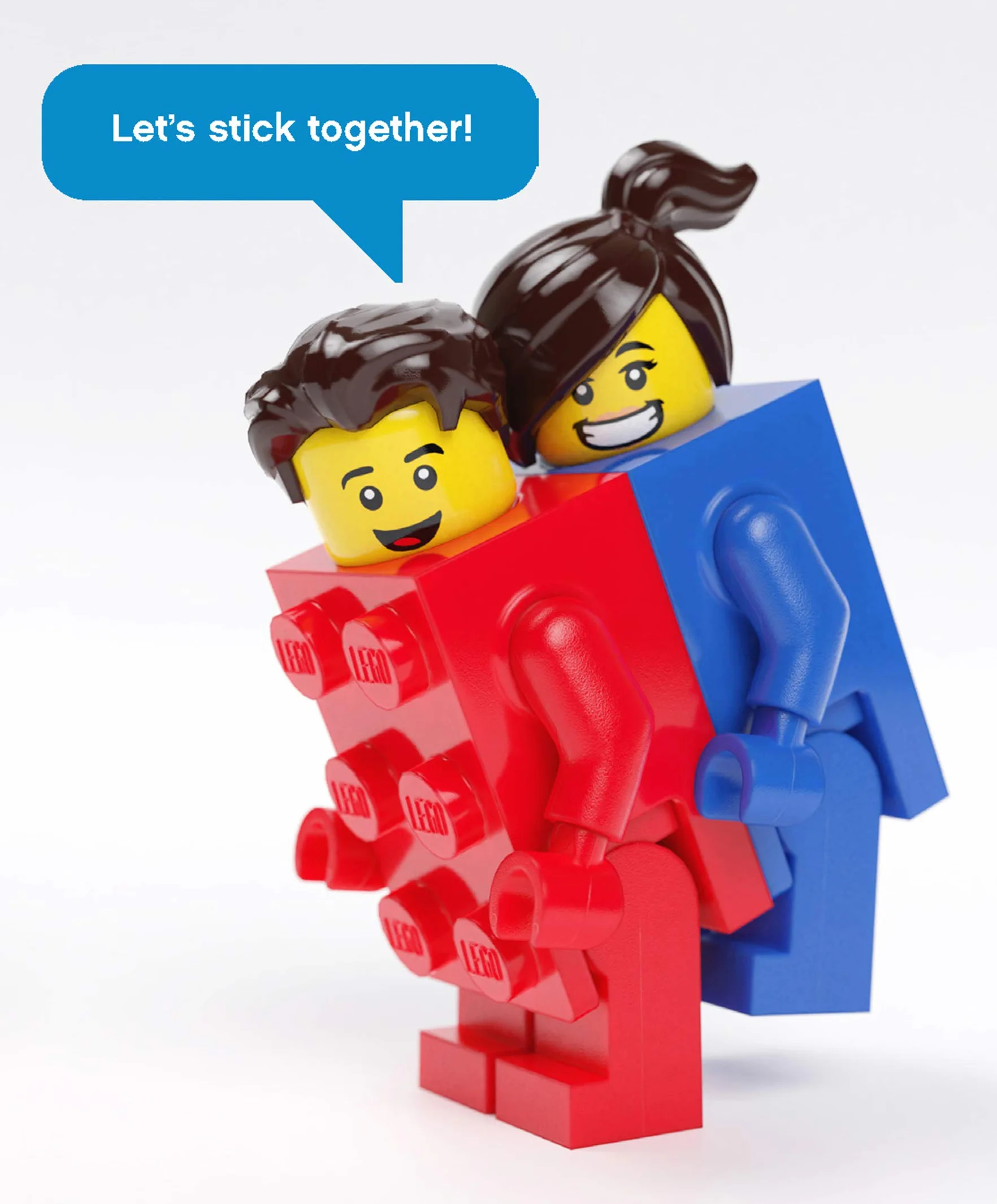 LEGO Minifigure Notes: 20 Notecards and Envelopes