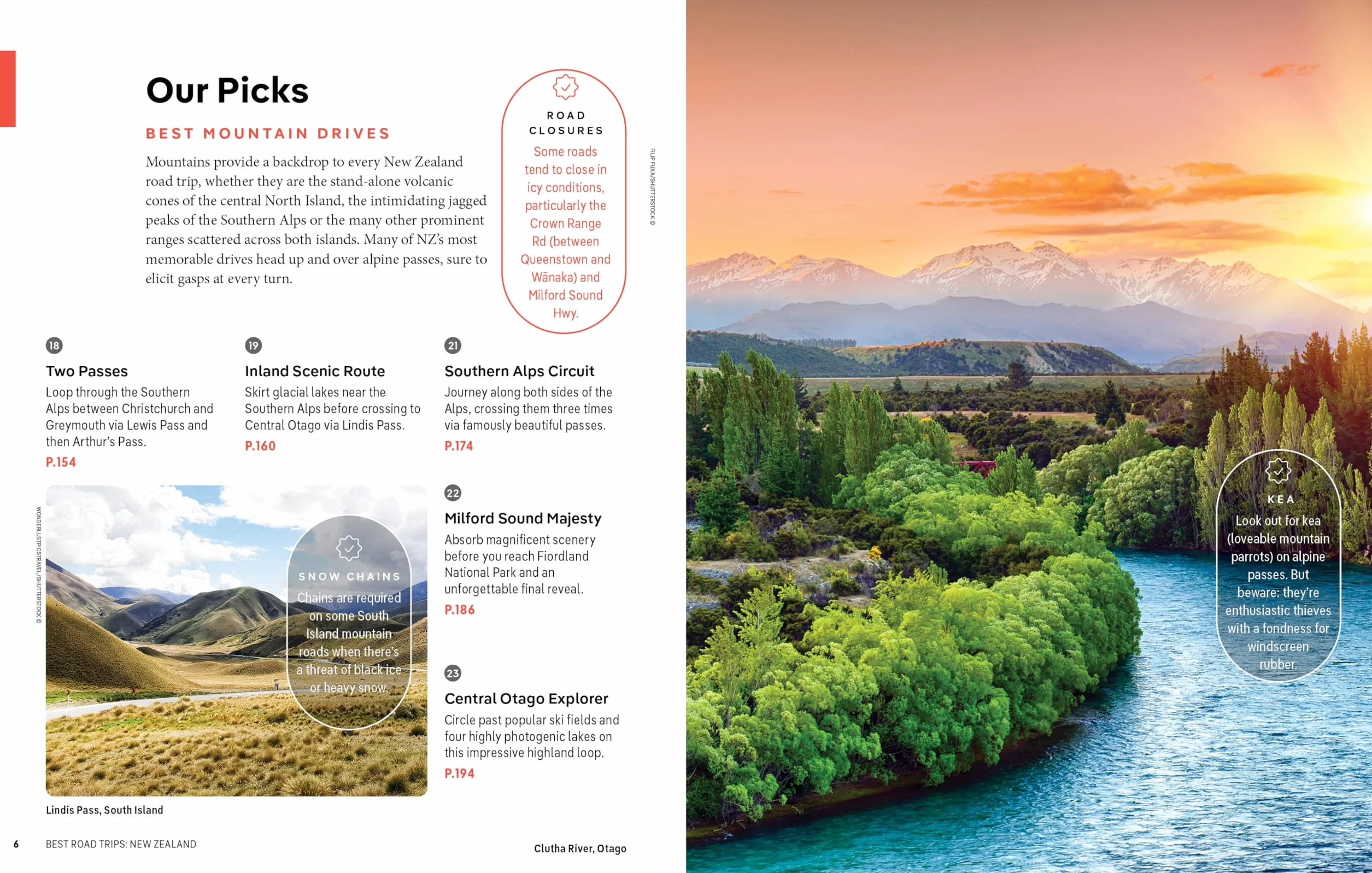 Best Road Trips New Zealand 3ed: Detailed Itineraries Insider Tips Covers Marlborough Bay of Islands Milford Sound