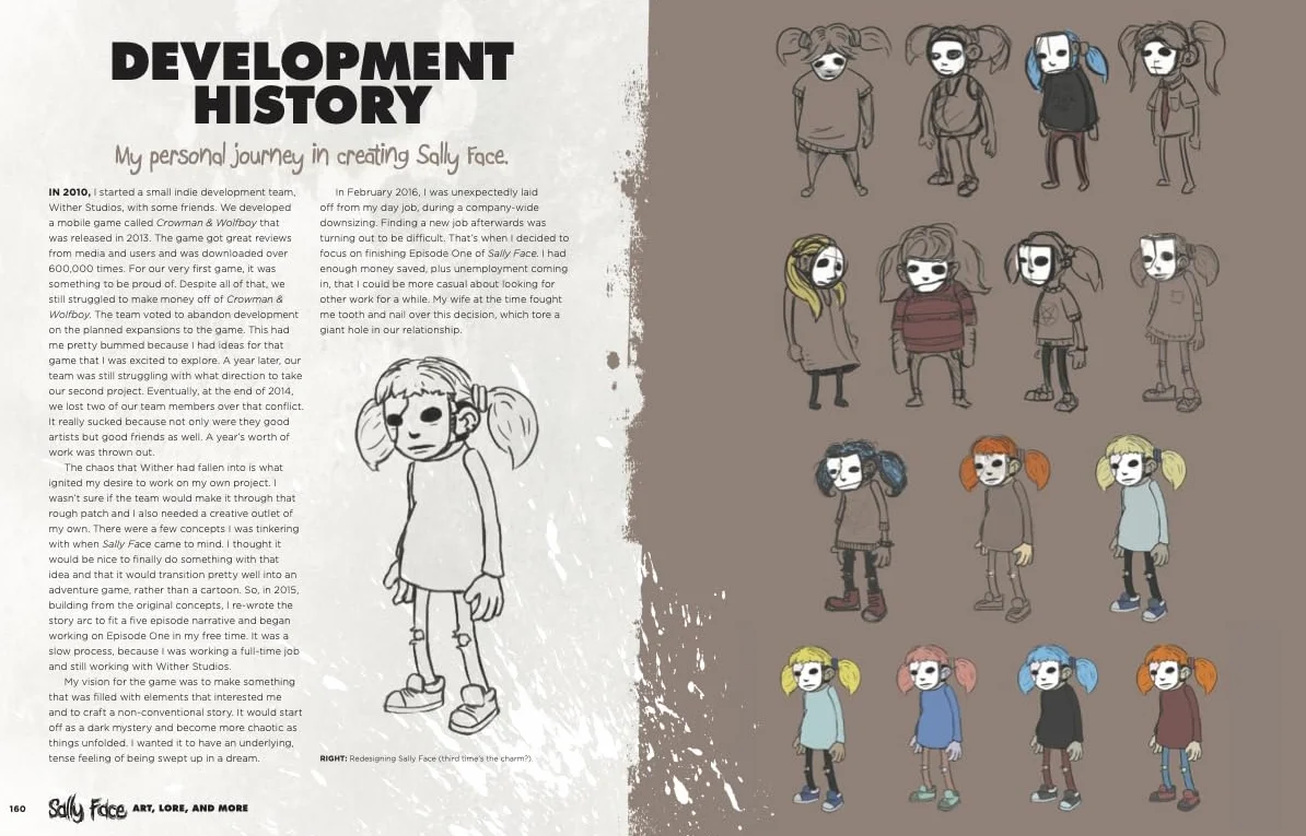 Sally Face: Art, Lore, and More