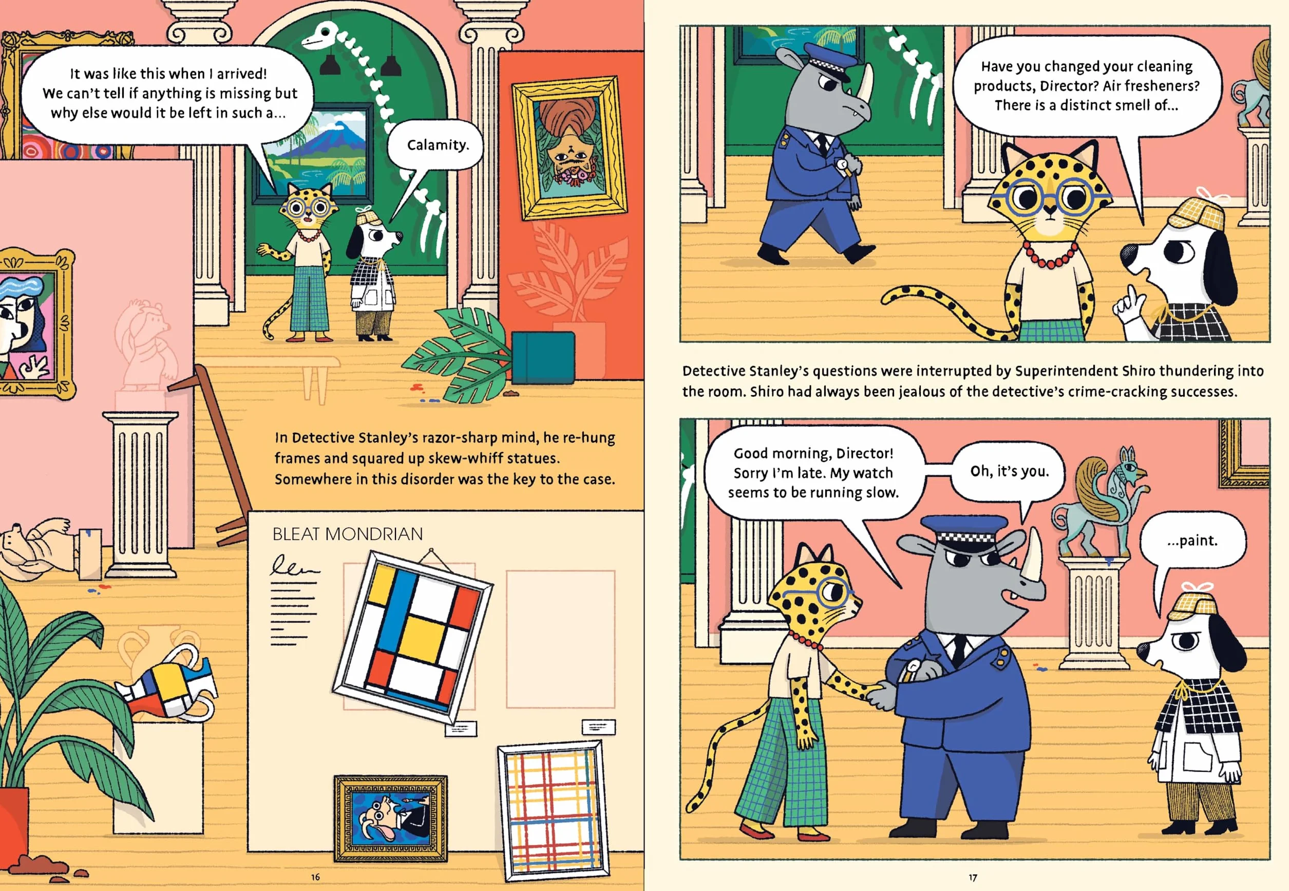 Detective Stanley and the Mystery at the Museum