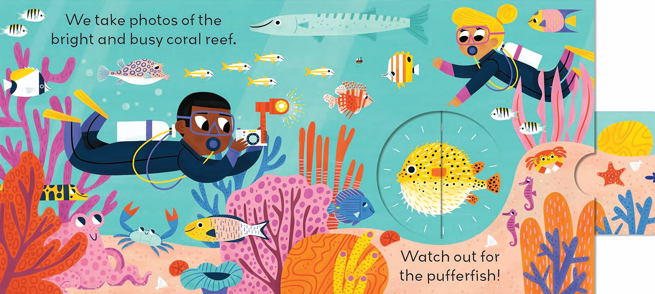 LITTLE WORLD: UNDER THE SEA: Under the Sea : A push-and-pull adventure