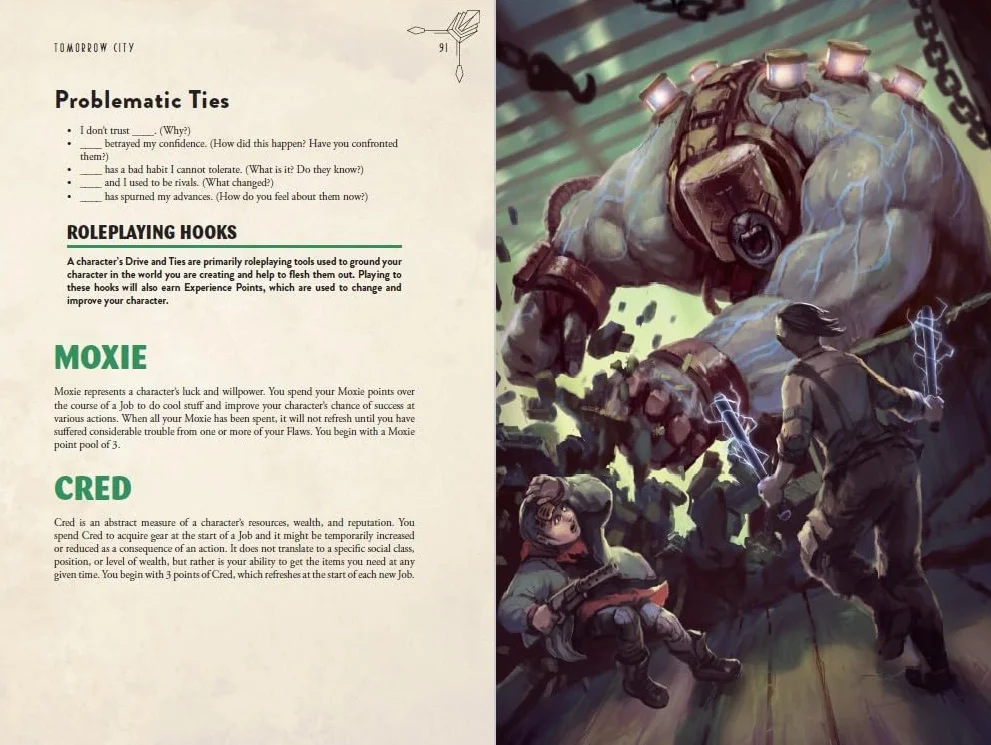 Tomorrow City: Dieselpunk Roleplaying
