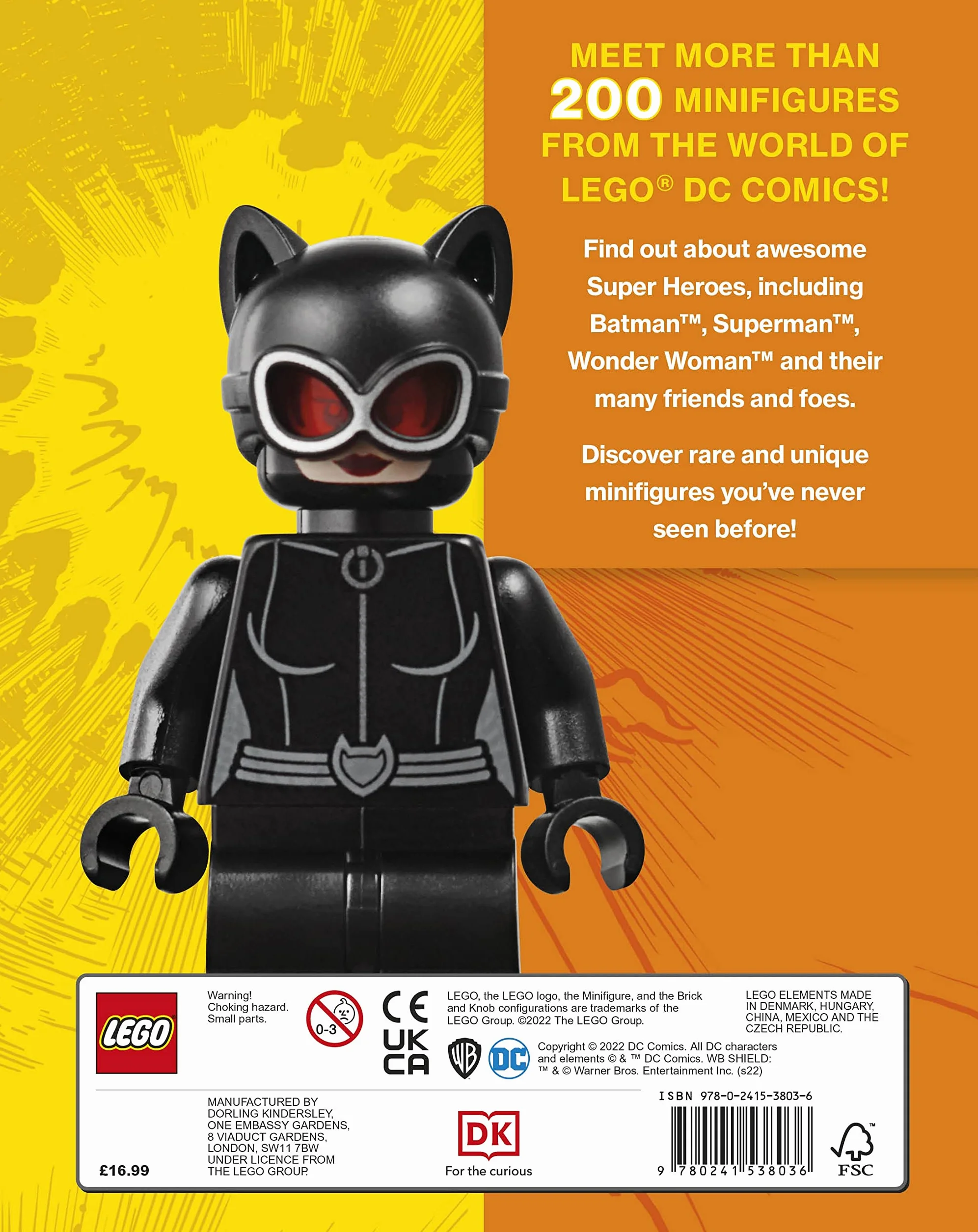 LEGO DC Character Encyclopedia New Edition: With Exclusive LEGO DC Minifigure