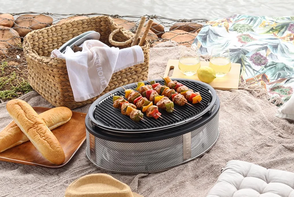 COBB Płyta grillowa Griddle + Supreme (płyta z powłoką zapobiegającą przywieraniu, dzielona, akcesoria do grilla Supreme, akcesoria do grilla, optymalne rozprowadzanie ciepła) 618-1