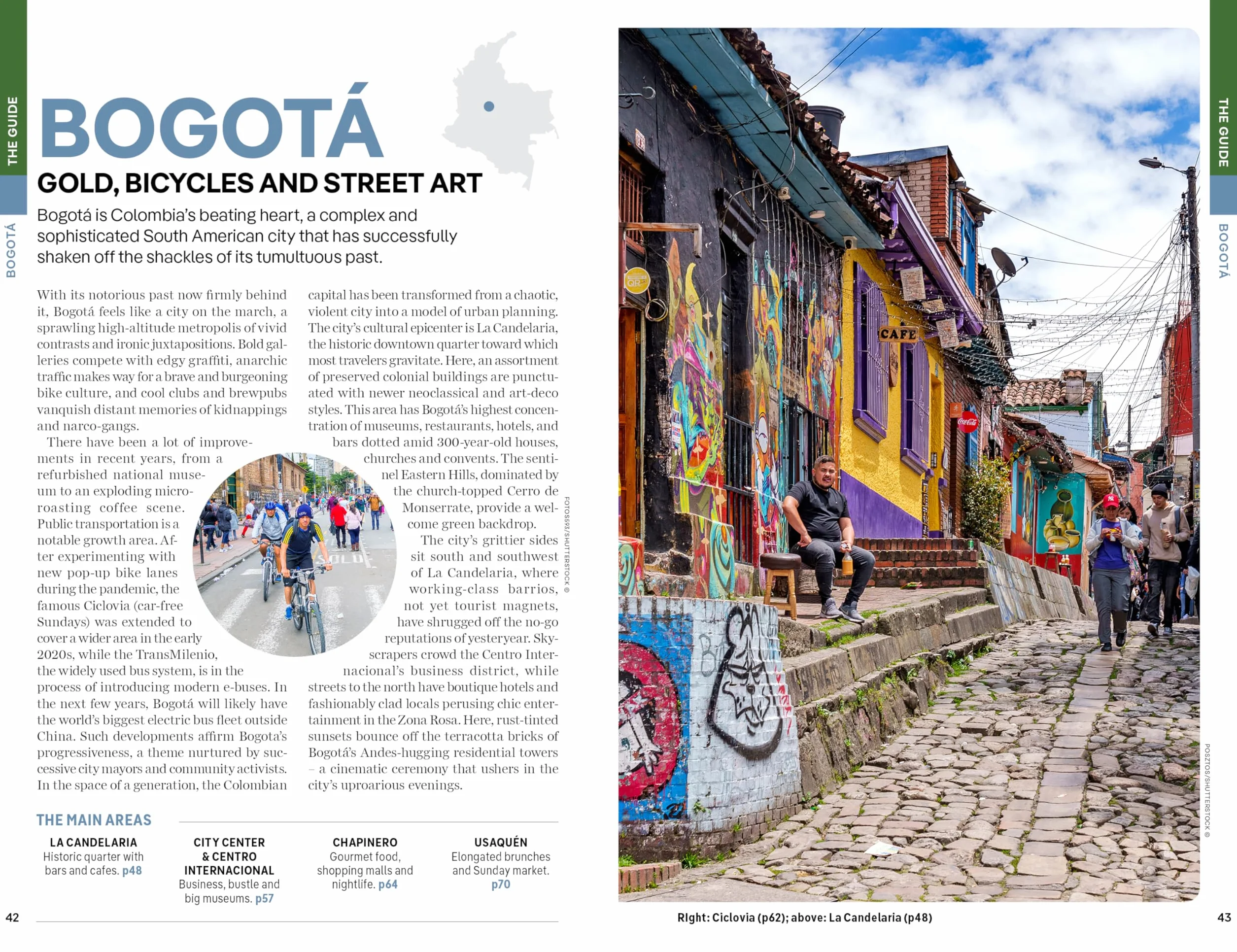 Colombia 10ed Anglais Detailed Itineraries Travel Like a Local Insider Tips Covers Bogota Caribbean Coast Medellin Cali Amazon Basin