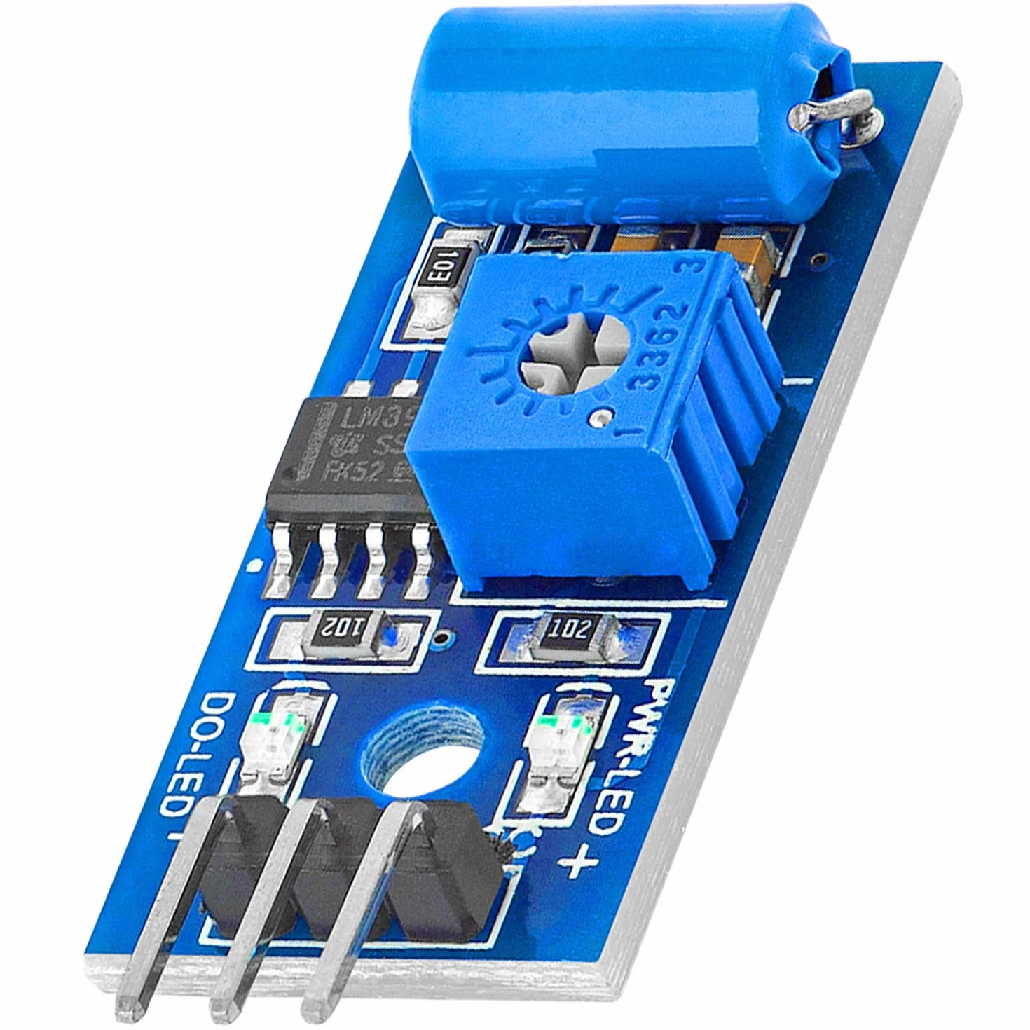 AZDelivery Moduł czujnika wstrząsów wibracyjnych SW420 kompatybilny z Arduino i Raspberry Pi