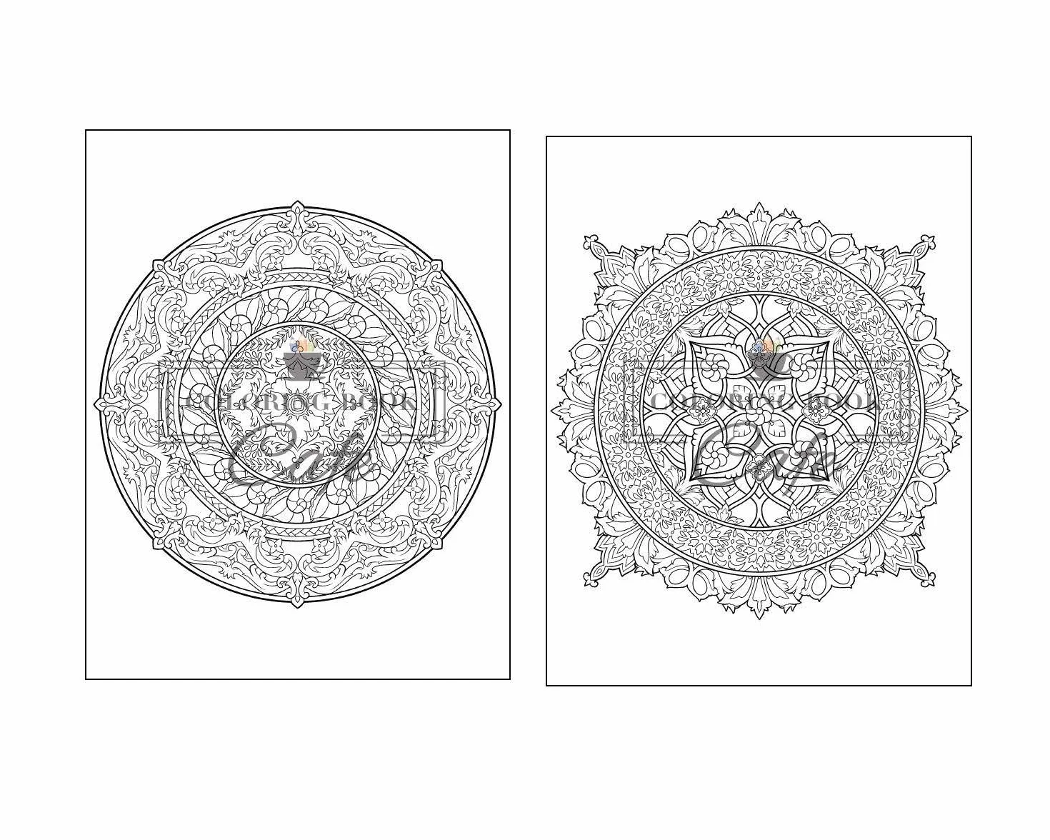 125 Mandalas: An Adult Coloring Book Featuring 125 of the World’s Most Beautiful Mandalas for Stress Relief and Relaxation