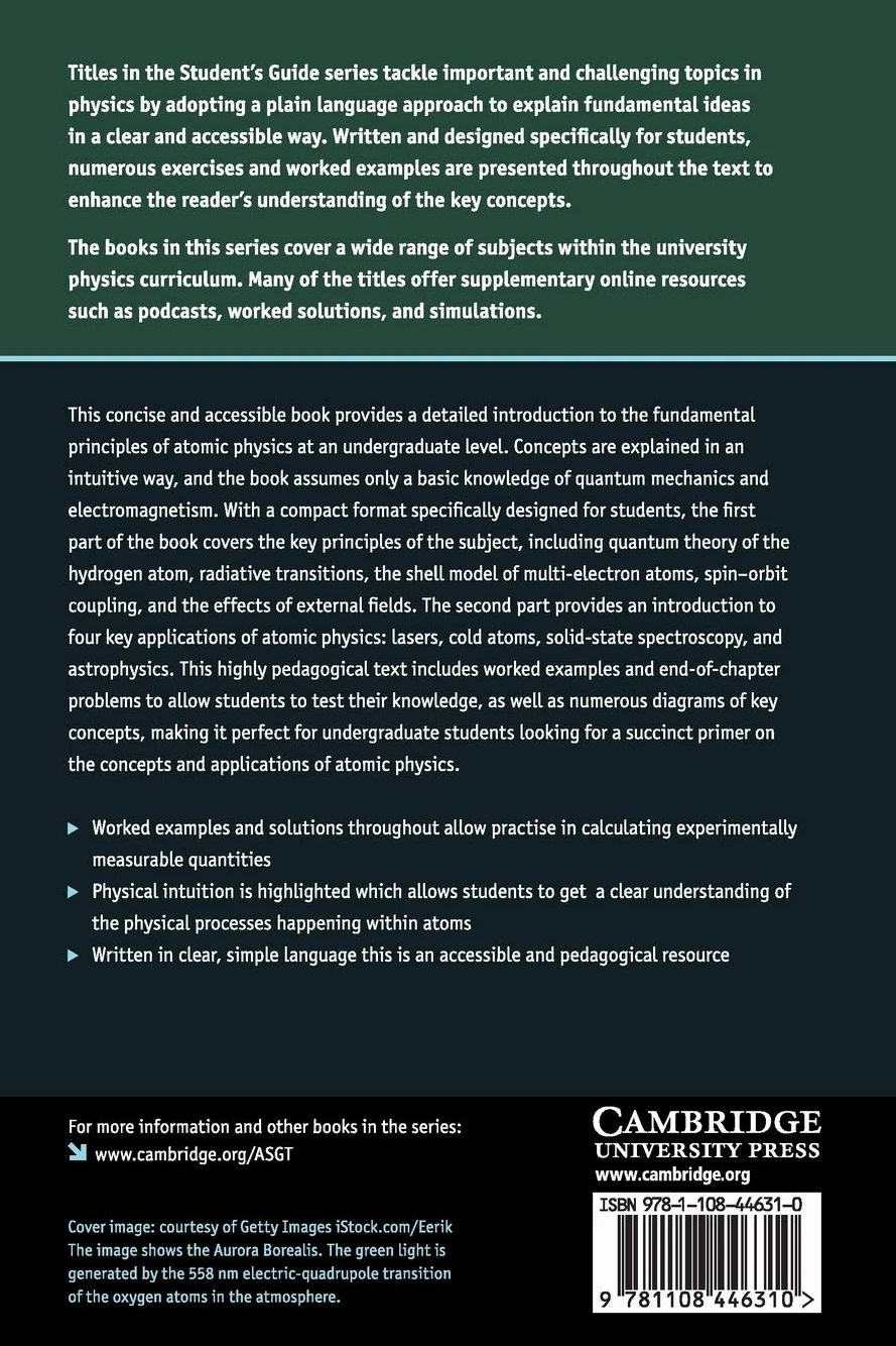 Student's Guide to Atomic Physics
